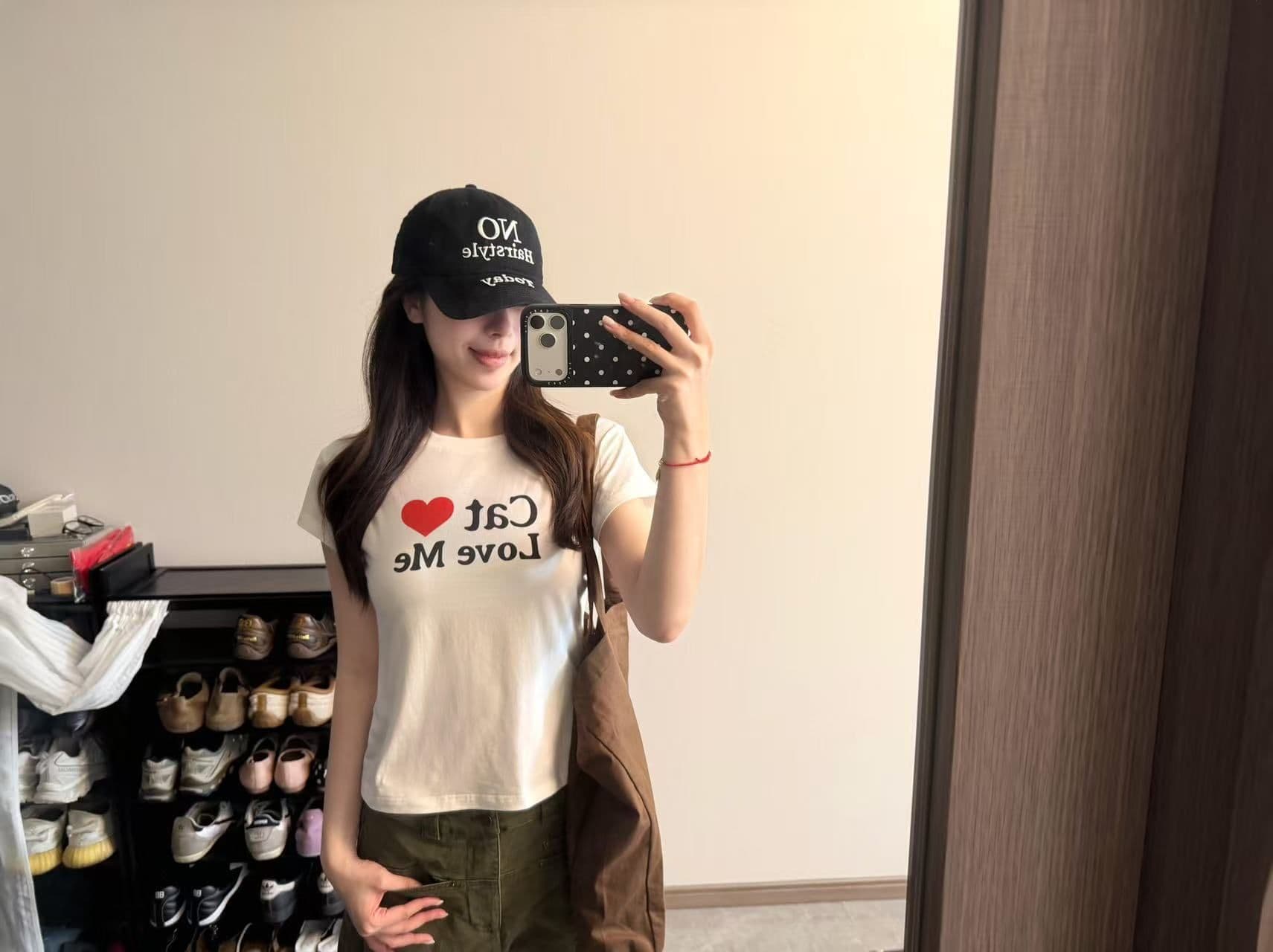 새로운 출처 생방송 품질 이후 패키지 칼라 높은 탄력성 몸매 가꾸기 하트 알파벳 이미지 2