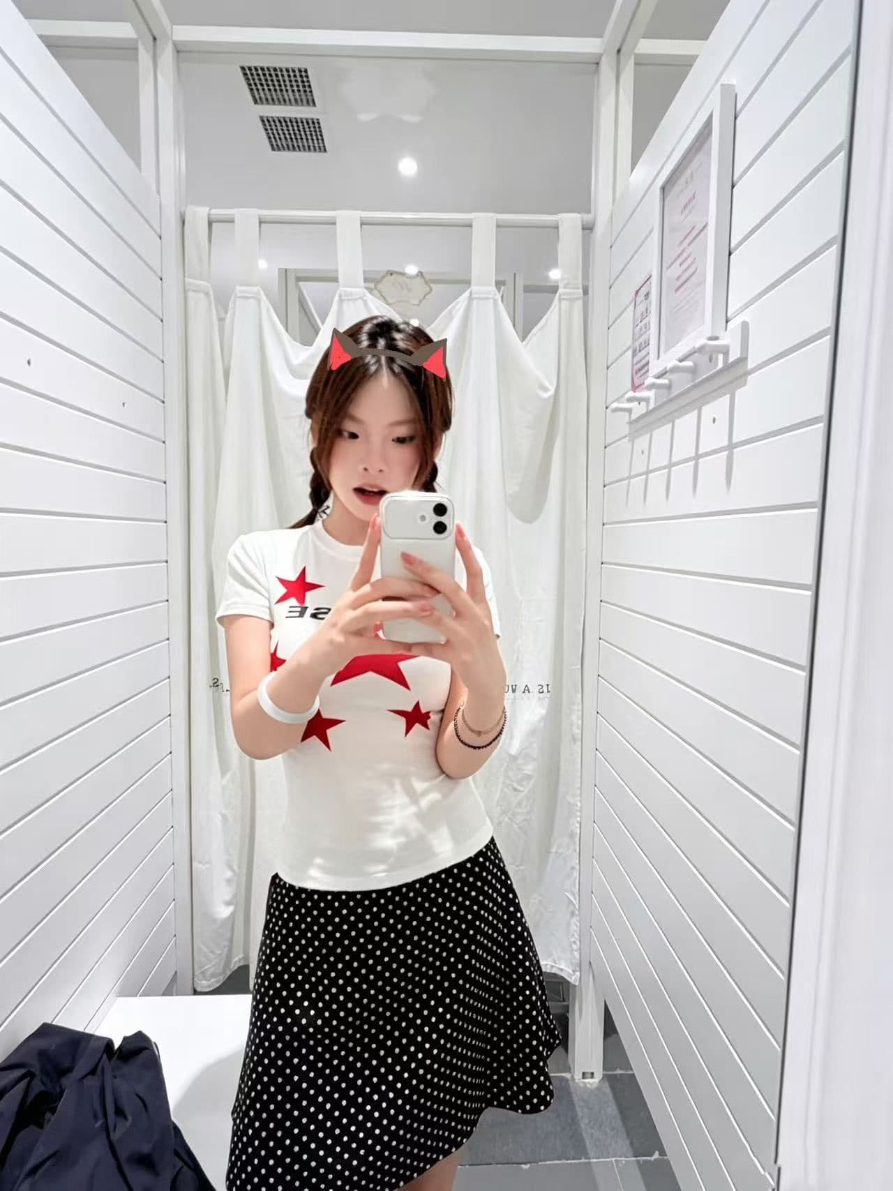 새로운 출처 생방송 품질 이후 패키지 칼라 높은 탄력성 몸매 가꾸기 별 알파벳 이미지 4