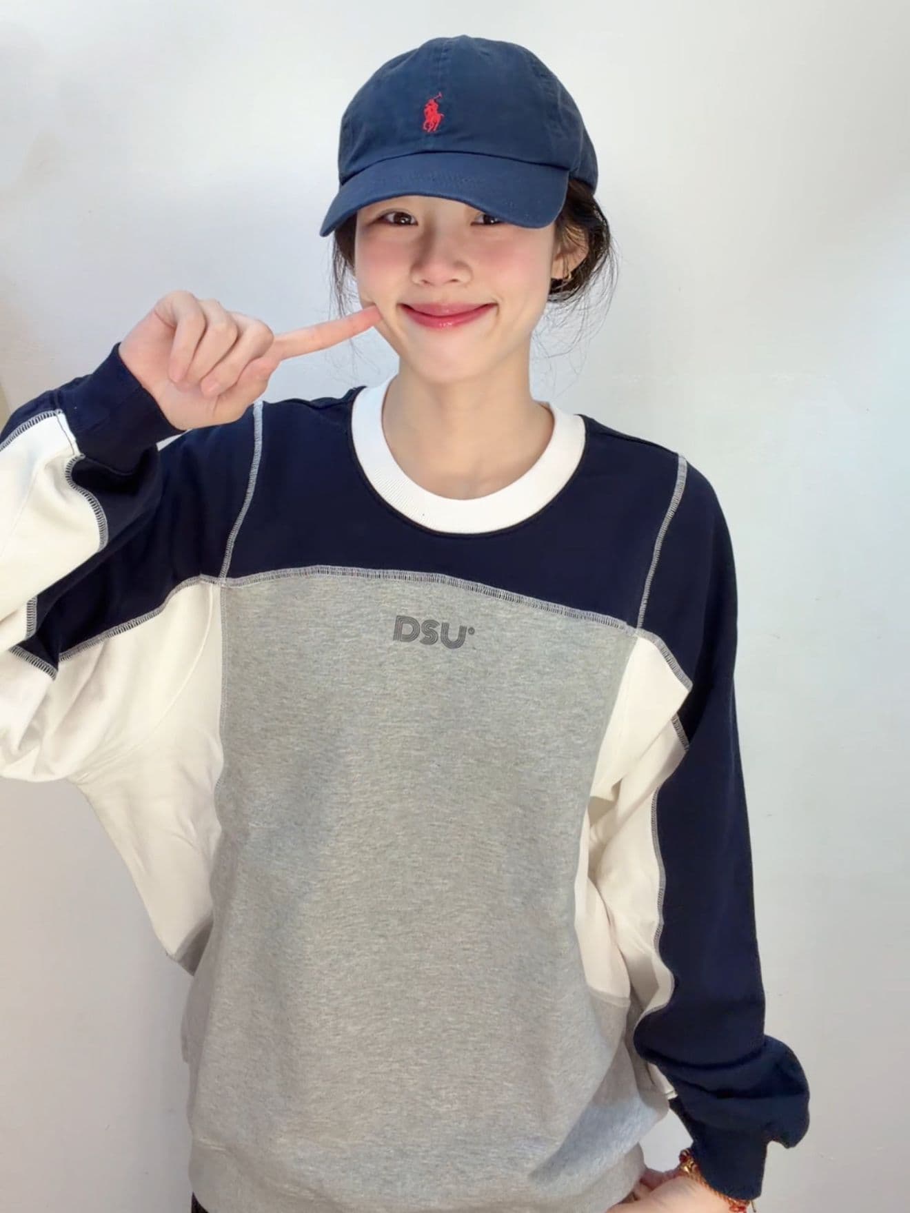 새로운 얇은 스타일 좋은 품질 솜씨 패치워크 후드티 여성 상세 이미지 6