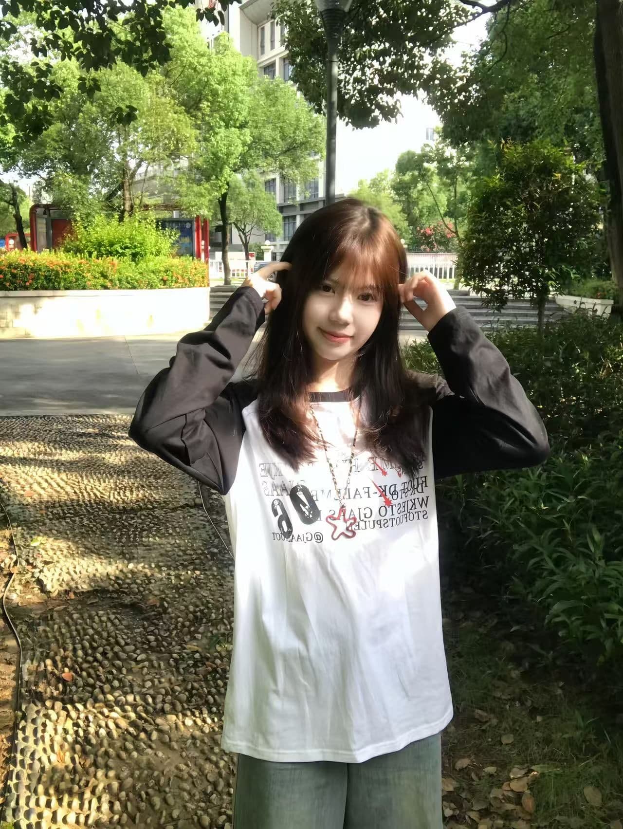 새로운 생방송 품질 삽입 어깨 소매 당겨서 기사 이후 패키지 칼라 알파벳 별 상세 이미지 3