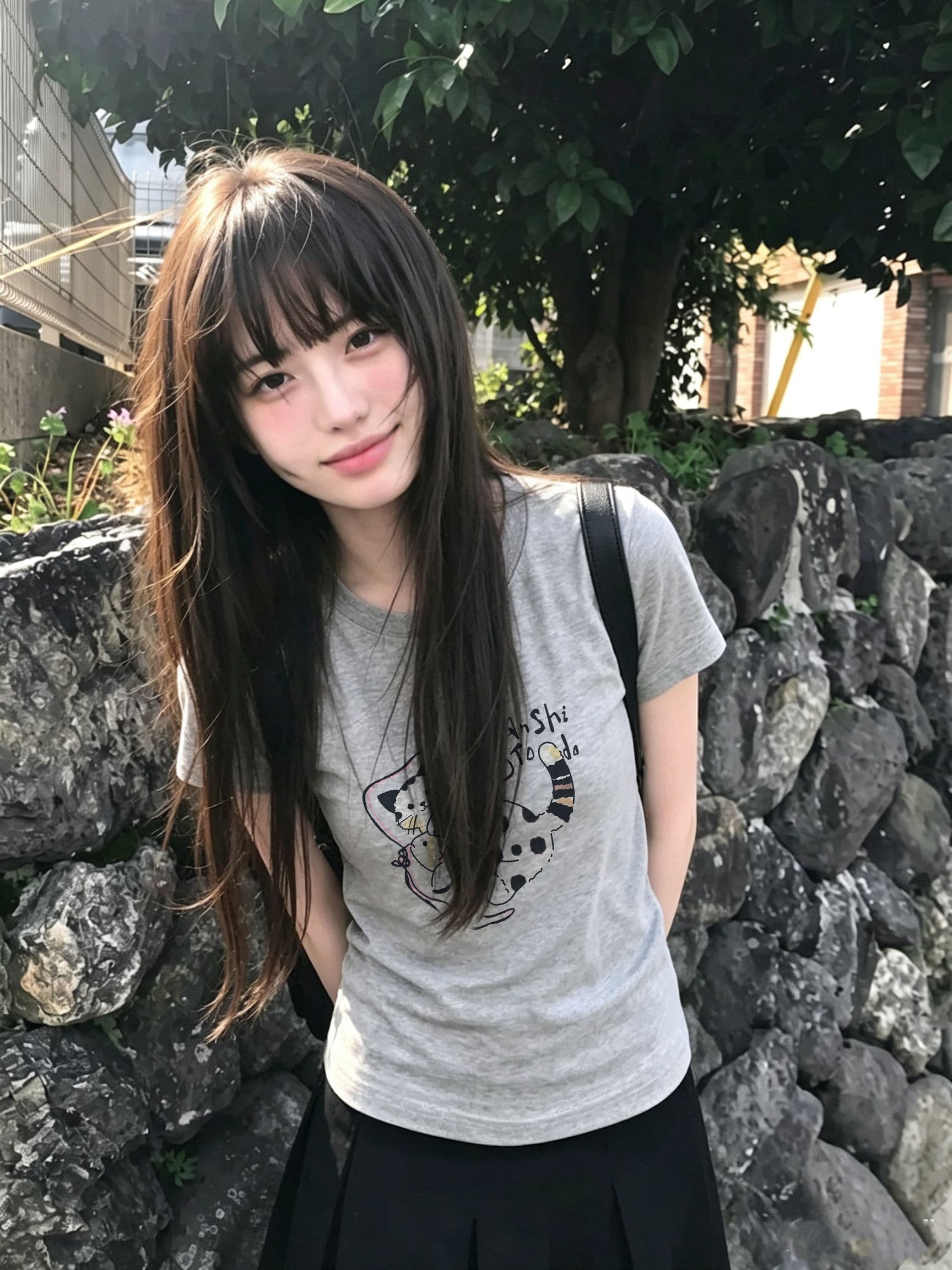 새로운 출처 생방송 품질 이후 패키지 칼라 높은 탄력성 몸매 가꾸기 고양이 프린트 이미지 2