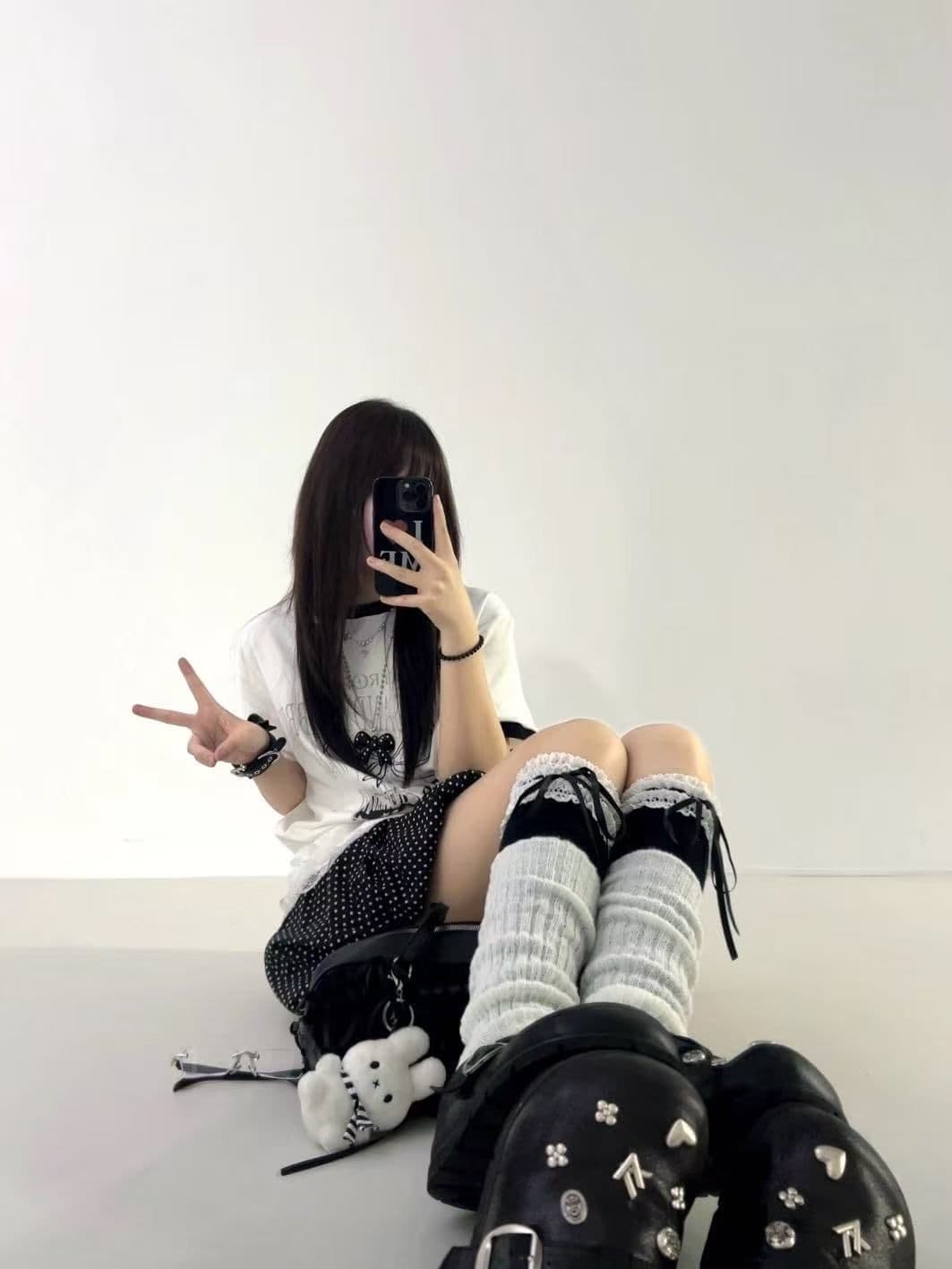 새로운 출처 생방송 품질 알파벳 체리 프린트 상세 이미지 10