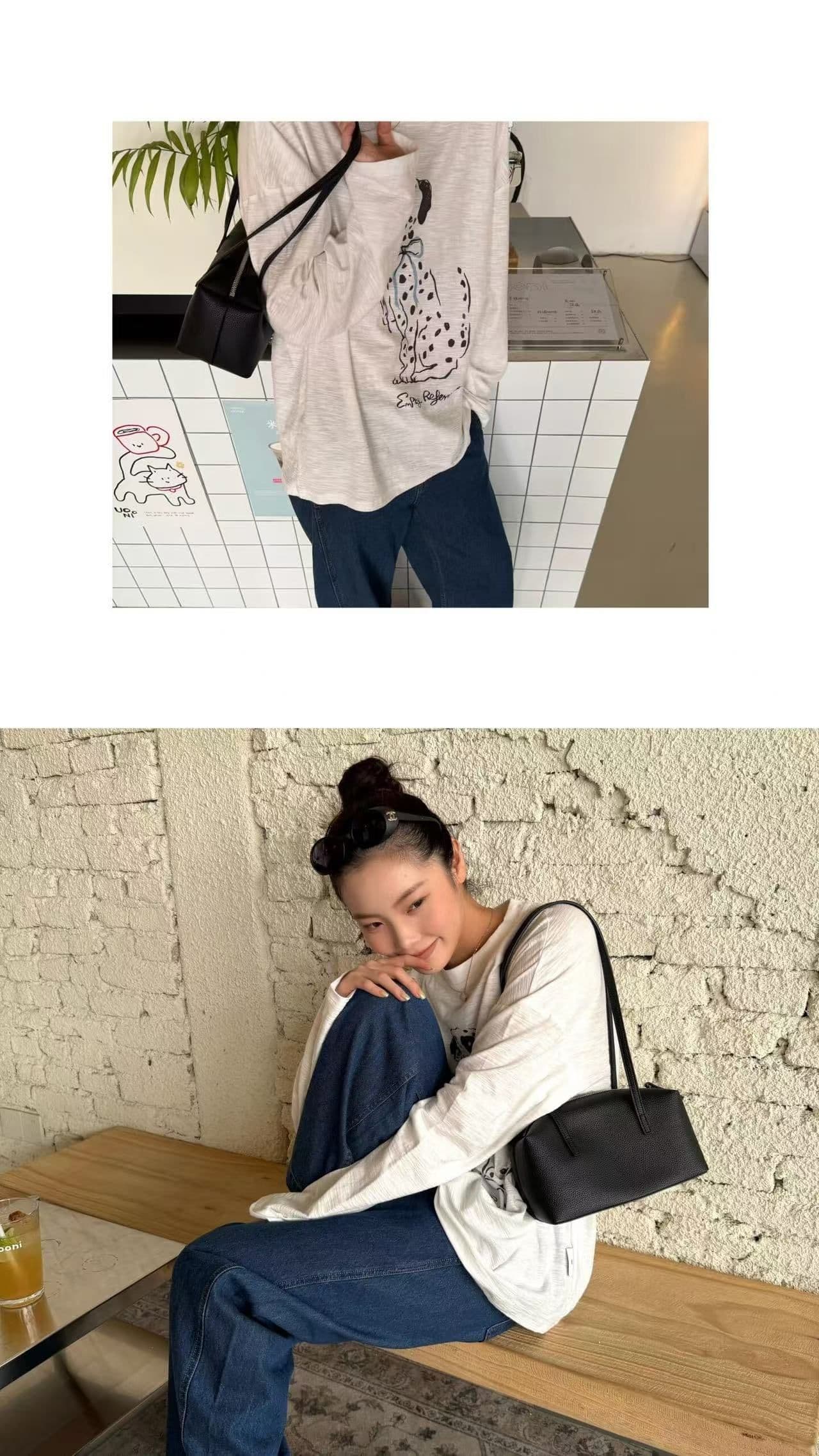 새로운 출처 생방송 품질 긴팔 태양 보호 셔츠 기본 셔츠 개 프린트 상세 이미지 7