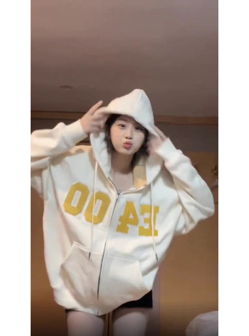새로운 자수 이중층 모자 300 근 특별 빅 사이즈 재킷 이미지 3