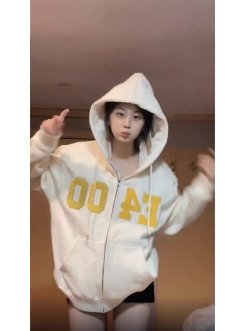 새로운 자수 이중층 모자 300 근 특별 빅 사이즈 재킷 이미지 4