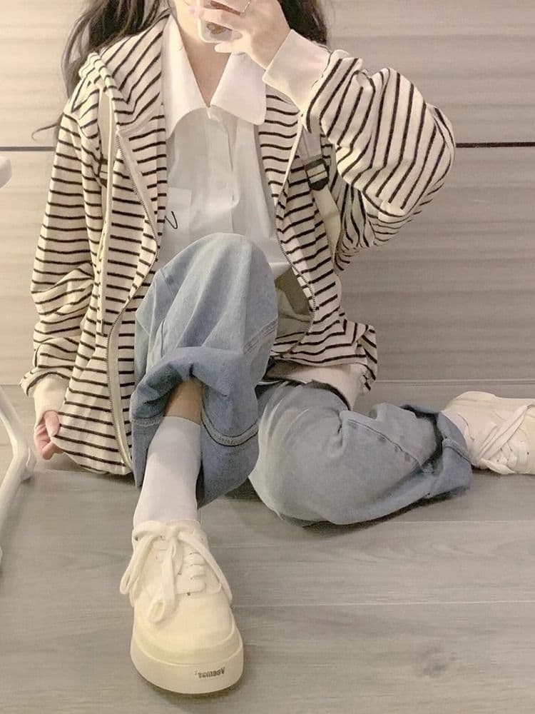 새로운 이중층 모자 원본 원단 300 근 특별 빅 사이즈 재킷 상세 이미지 3
