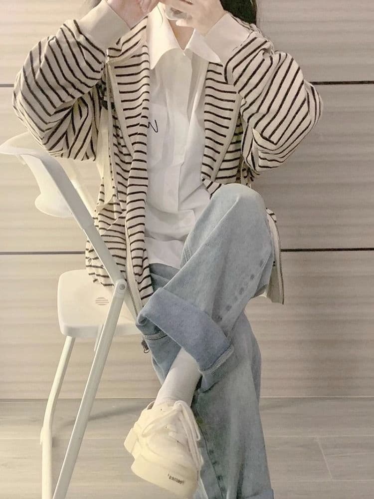 새로운 이중층 모자 원본 원단 300 근 특별 빅 사이즈 재킷 상세 이미지 6