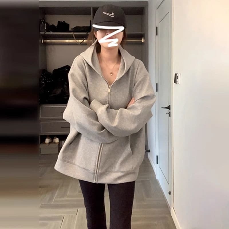 새로운 인사이드 펌프 이중층 모자 300 근 특별 빅 사이즈 후드티