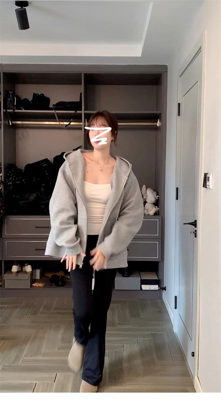 새로운 인사이드 펌프 이중층 모자 300 근 특별 빅 사이즈 후드티 상세 이미지 7