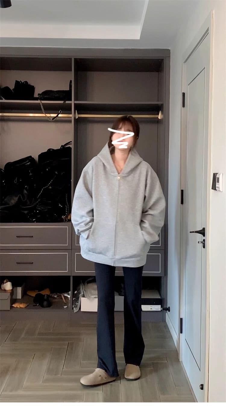 새로운 인사이드 펌프 이중층 모자 300 근 특별 빅 사이즈 후드티 상세 이미지 8