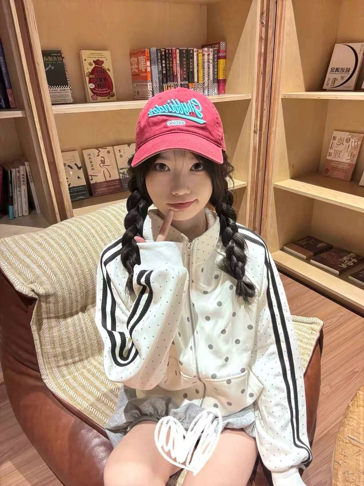 새로운 한 부서 자이언트 잘 생긴 도트 무늬 여성 코트 가을 루즈핏 캐주얼 고급 센스 스트라이프 야구 유니폼 재킷