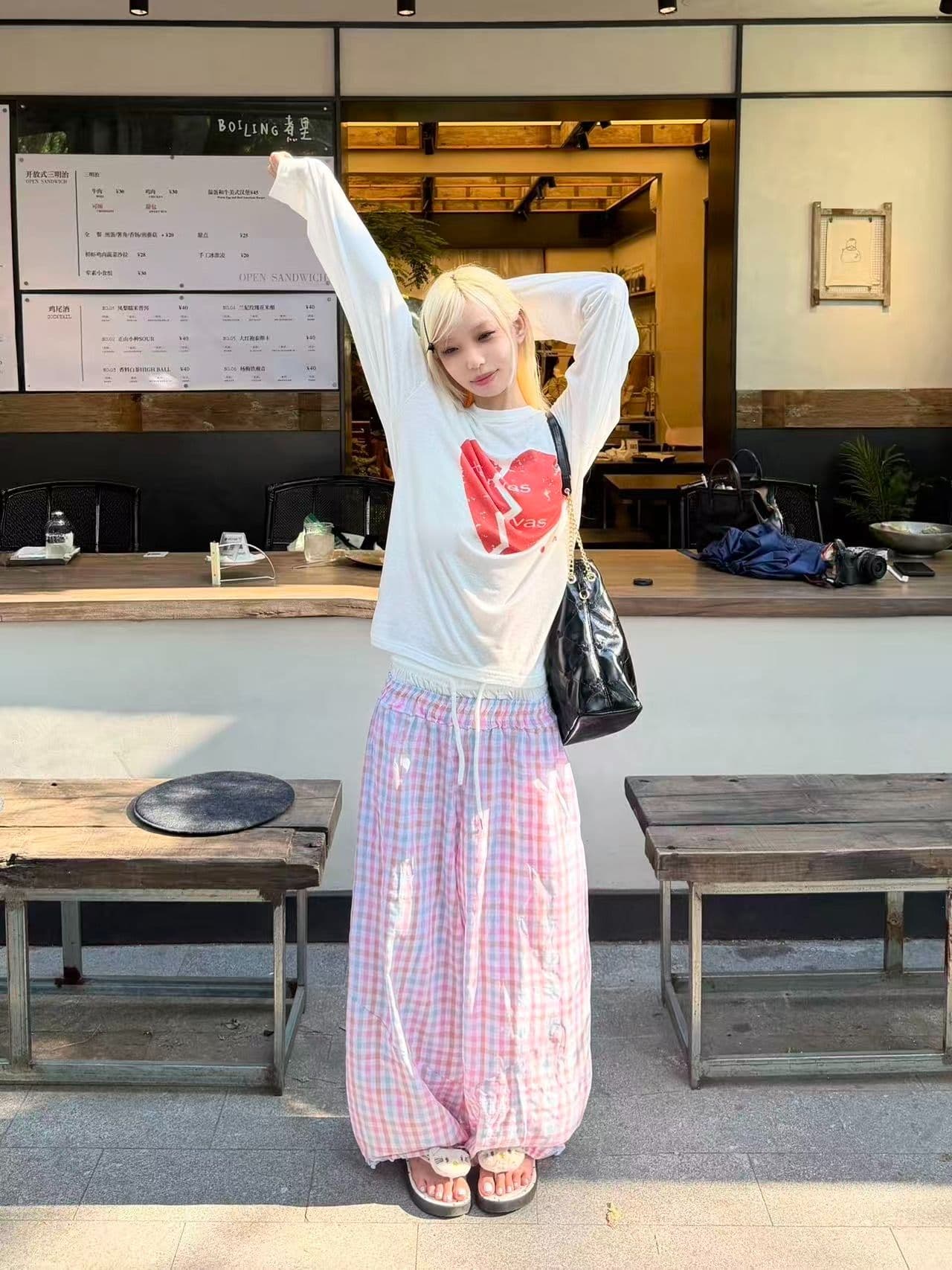 새로운 출처 생방송 품질 긴팔 태양 보호 셔츠 기본 셔츠 하트 알파벳 이미지 2