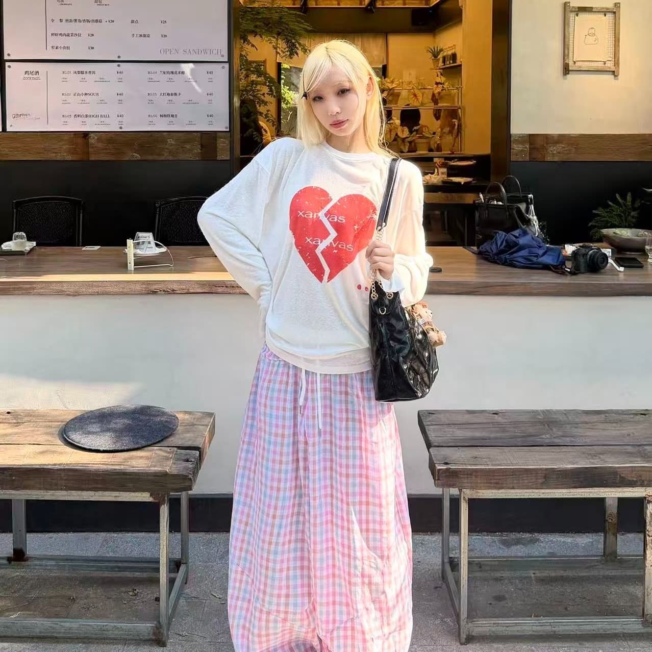 새로운 출처 생방송 품질 긴팔 태양 보호 셔츠 기본 셔츠 하트 알파벳 이미지 5