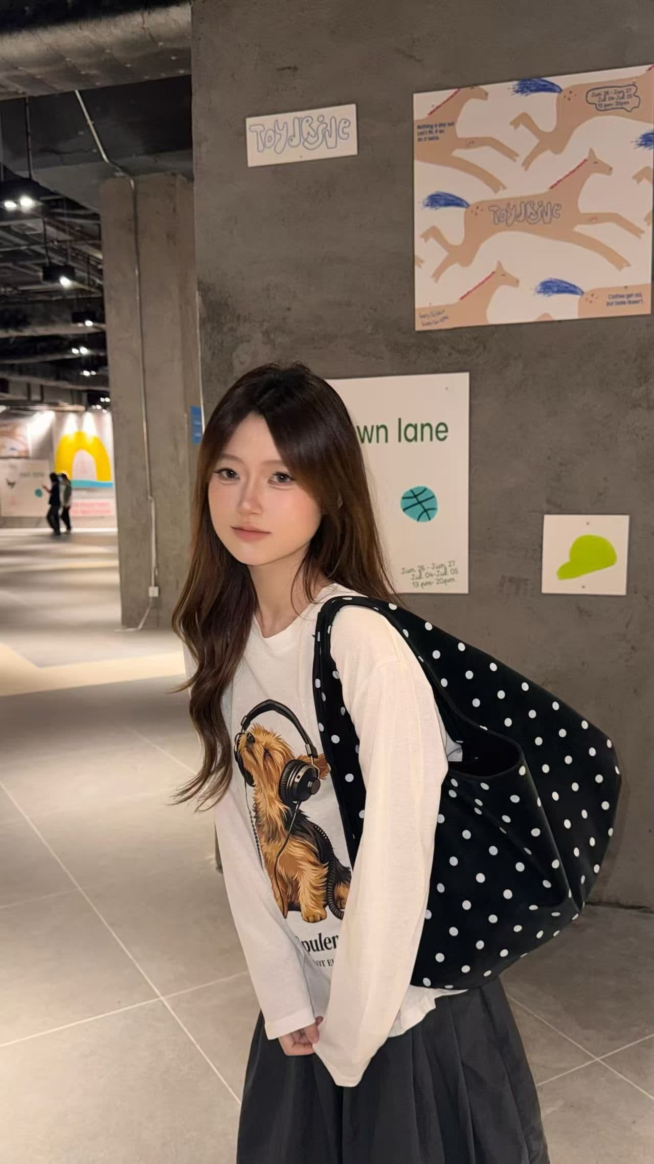 새로운 출처 생방송 품질 긴팔 태양 보호 셔츠 기본 셔츠 개 프린트 상세 이미지 4