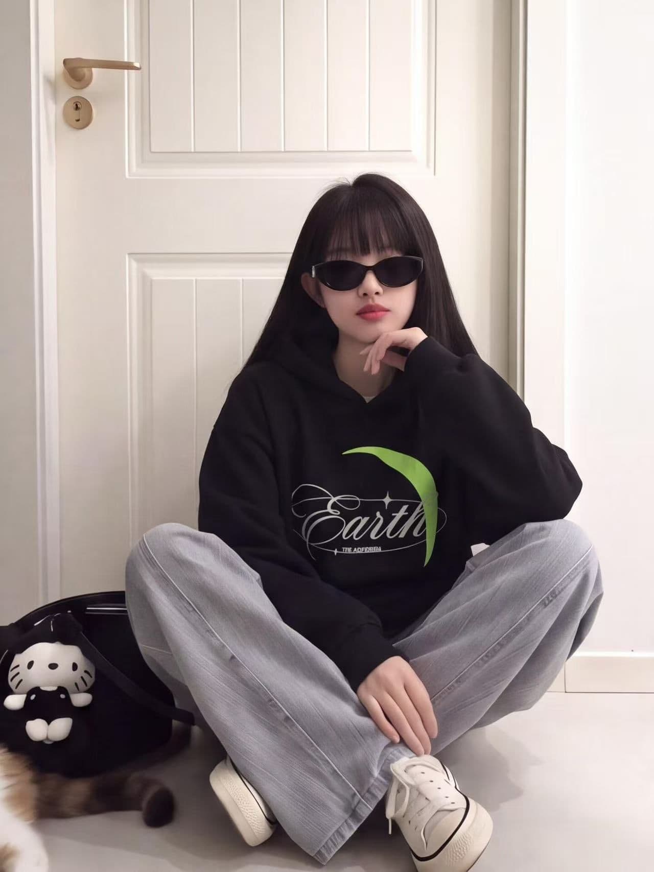 새로운 생방송 품질 복합 얇은 스타일 은 여우 플러시 털이 있는 후드 없음 가방 알파벳 이미지 3