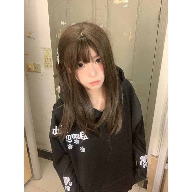새로운 복잡한 은 여우 플러시 플리스 귀 레이스 자수 원본 솜씨 상세 이미지 4