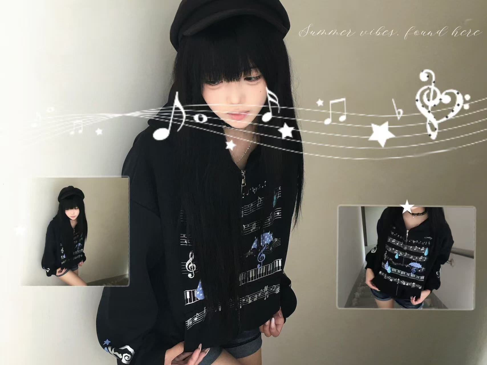 가을 겨울 폭발 복합 우유 실크 은 여우 플러시 지퍼 재킷 참고 알파벳 상세 이미지 5