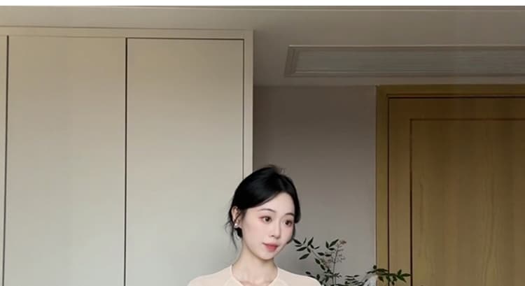 실사 지금 2026 여름 드레스 코디 새로운 중식 감기 센스 자수 맨위 슬립 드레스 아름다운 세트 상세 이미지 51