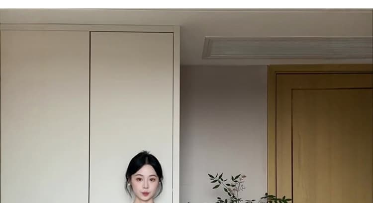 실사 지금 2026 여름 드레스 코디 새로운 중식 감기 센스 자수 맨위 슬립 드레스 아름다운 세트 상세 이미지 56