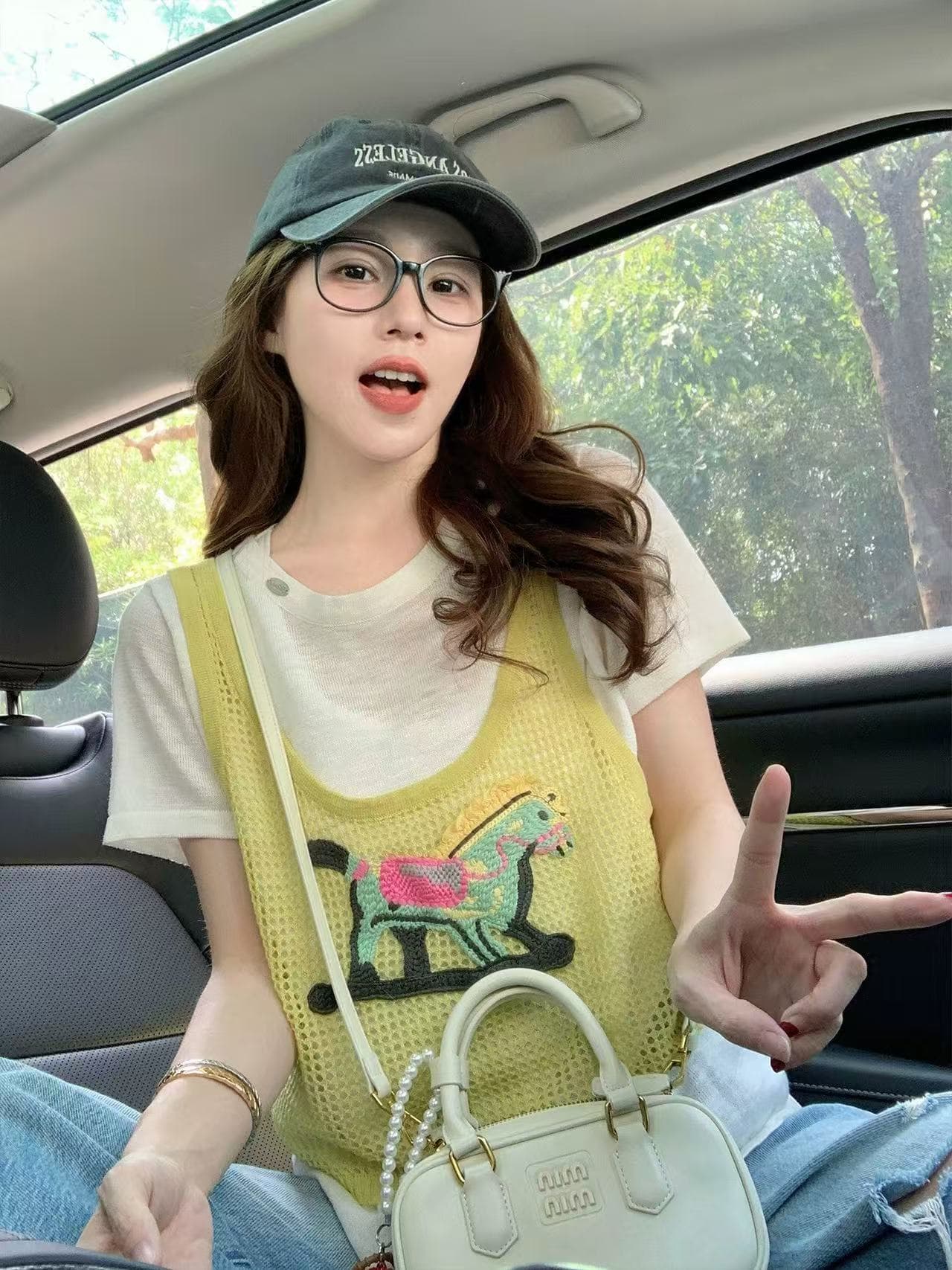 페이크 레이어드 패치워크 반팔 티셔츠 여성 2026 새로운 여름 얇은 스타일 디자인 센스 루즈핏 연령 감소 작은 키 맨위 상세 이미지 4