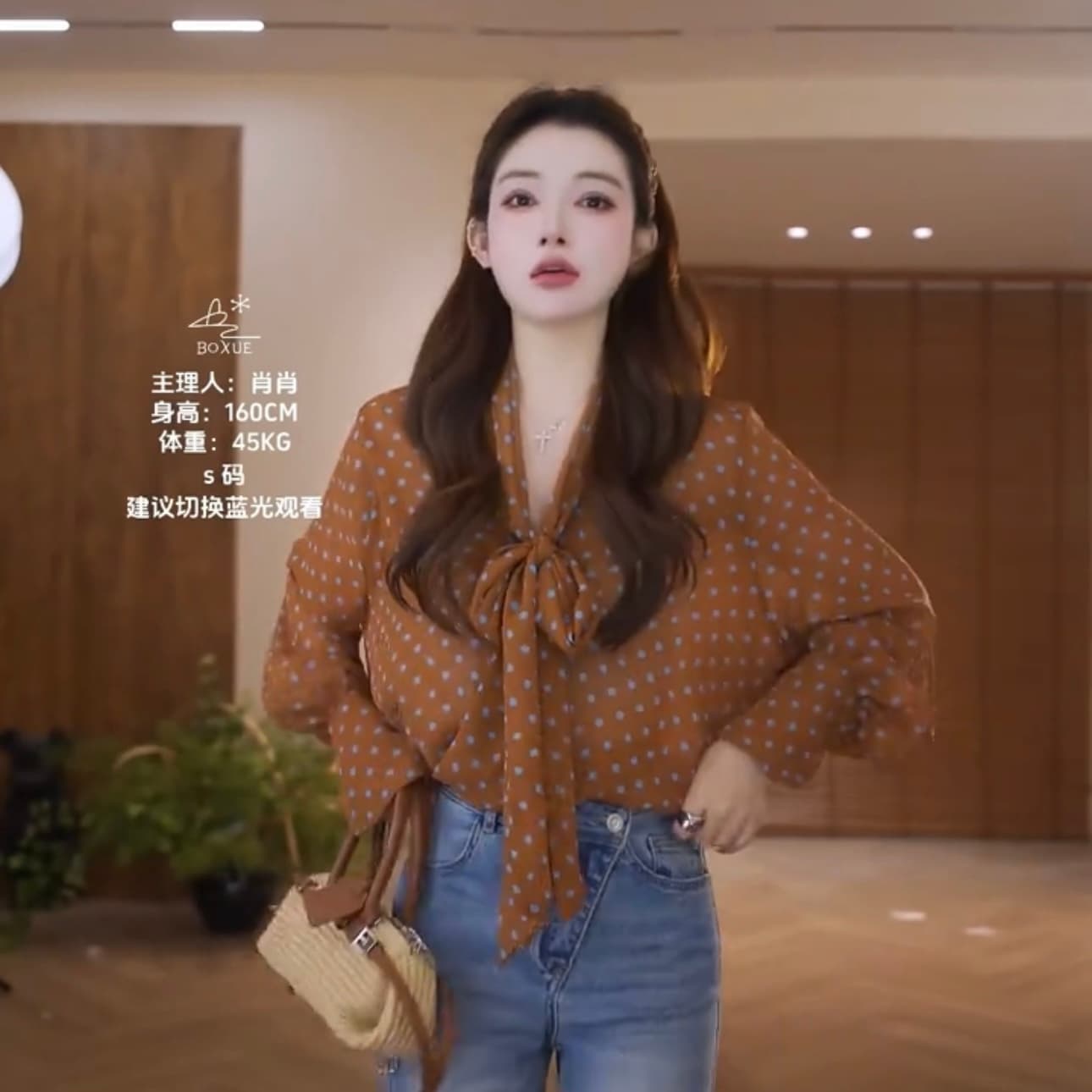 새로운 고급 센스 도트 무늬 맨위 상세 이미지 6