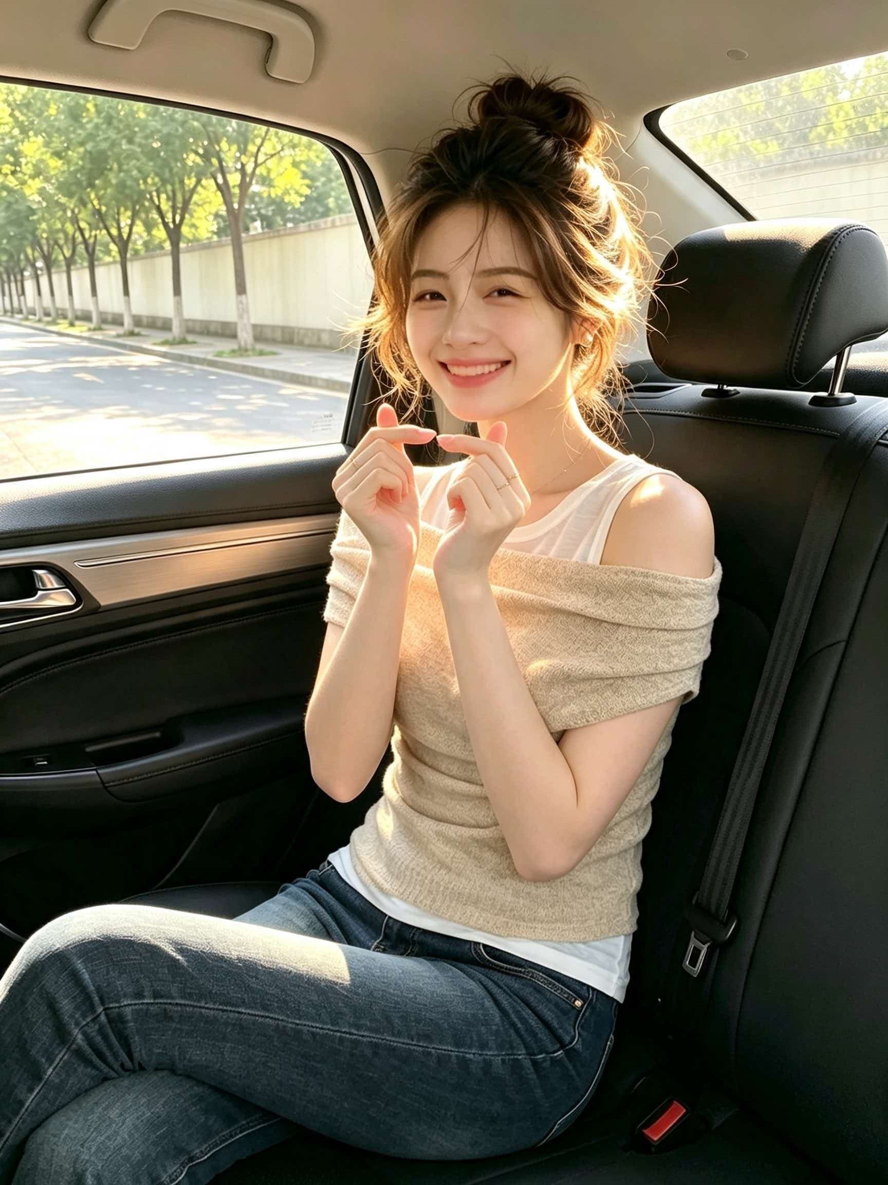 카키 페이크 레이어드 오프숄더 반팔 티셔츠 여성 2026 새로운 여름 달콤한 매운맛 chic 부드러운 연령 감소 맨위 상세 이미지 2