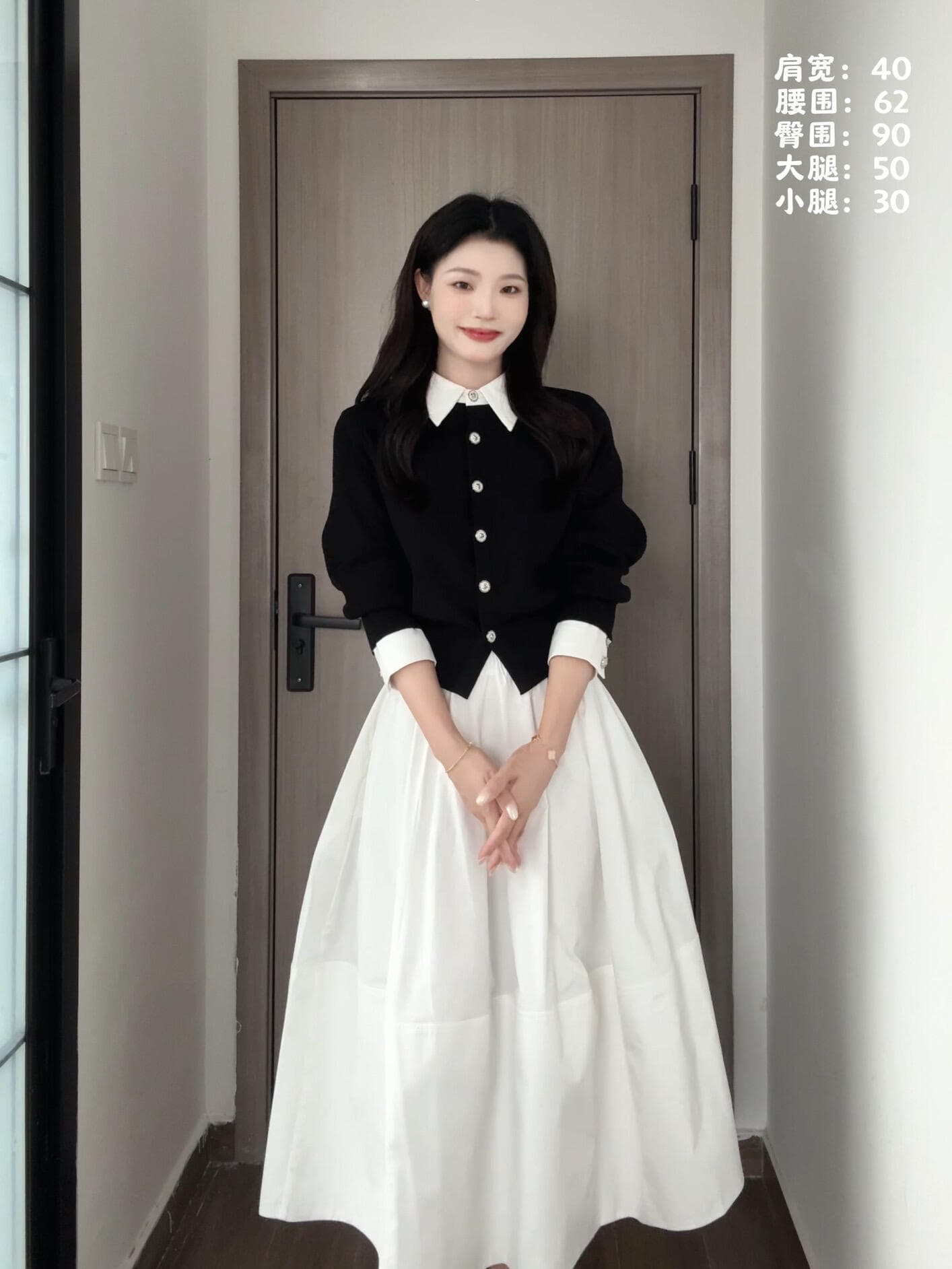 2026 년 가을 의상 새로운 외국 가스 연령 감소 투피스 세트 여성 의류 작은 샤넬 스타일 한 부서 착용 가져 가라. 전체 집합 패션 세트 상세 이미지 4