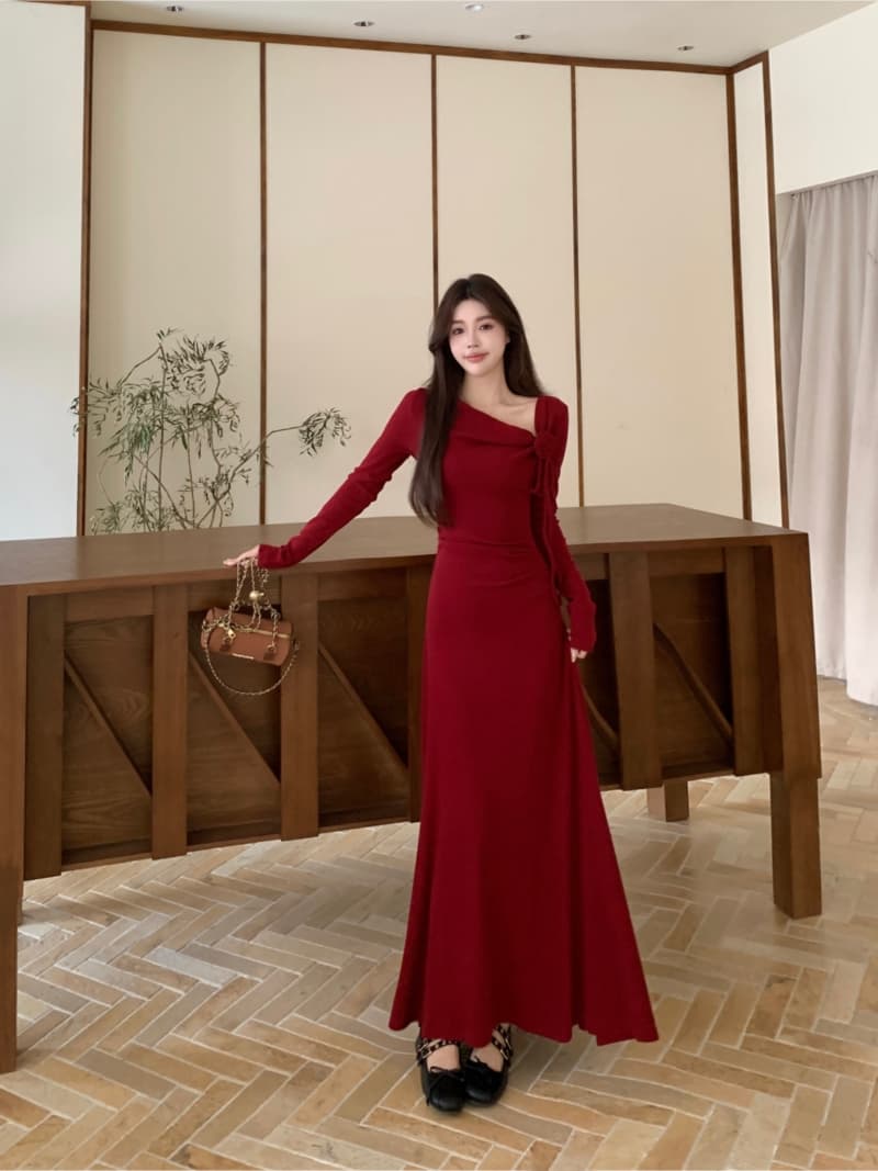 자이언트 잘 생긴 ~ 중 이른 가을 겨울 감기 부유 한 가족 천 골드 착용 가져 가라. 품격 코치 분자 빨간색 색상 시스템 드레스 아이들 상세 이미지 5