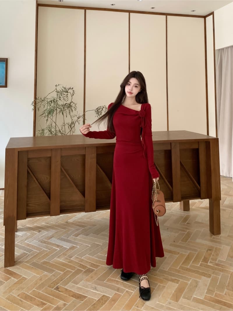 자이언트 잘 생긴 ~ 중 이른 가을 겨울 감기 부유 한 가족 천 골드 착용 가져 가라. 품격 코치 분자 빨간색 색상 시스템 드레스 아이들 상세 이미지 9