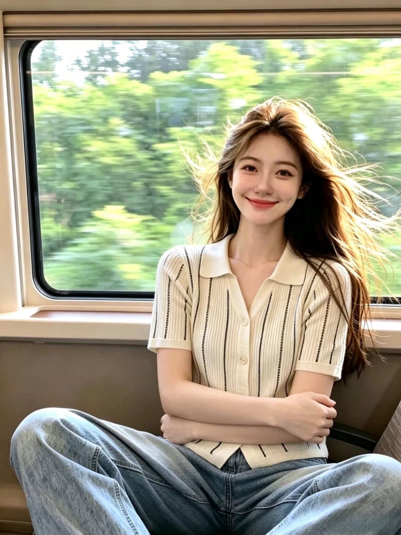 오래된 돈 바람 배색 세로 줄무늬 POLO 칼라 니트 조끼 여성 2026 여름 품격 몸매 가꾸기 슬림해 보이는 민소매 맨위 상세 이미지 3