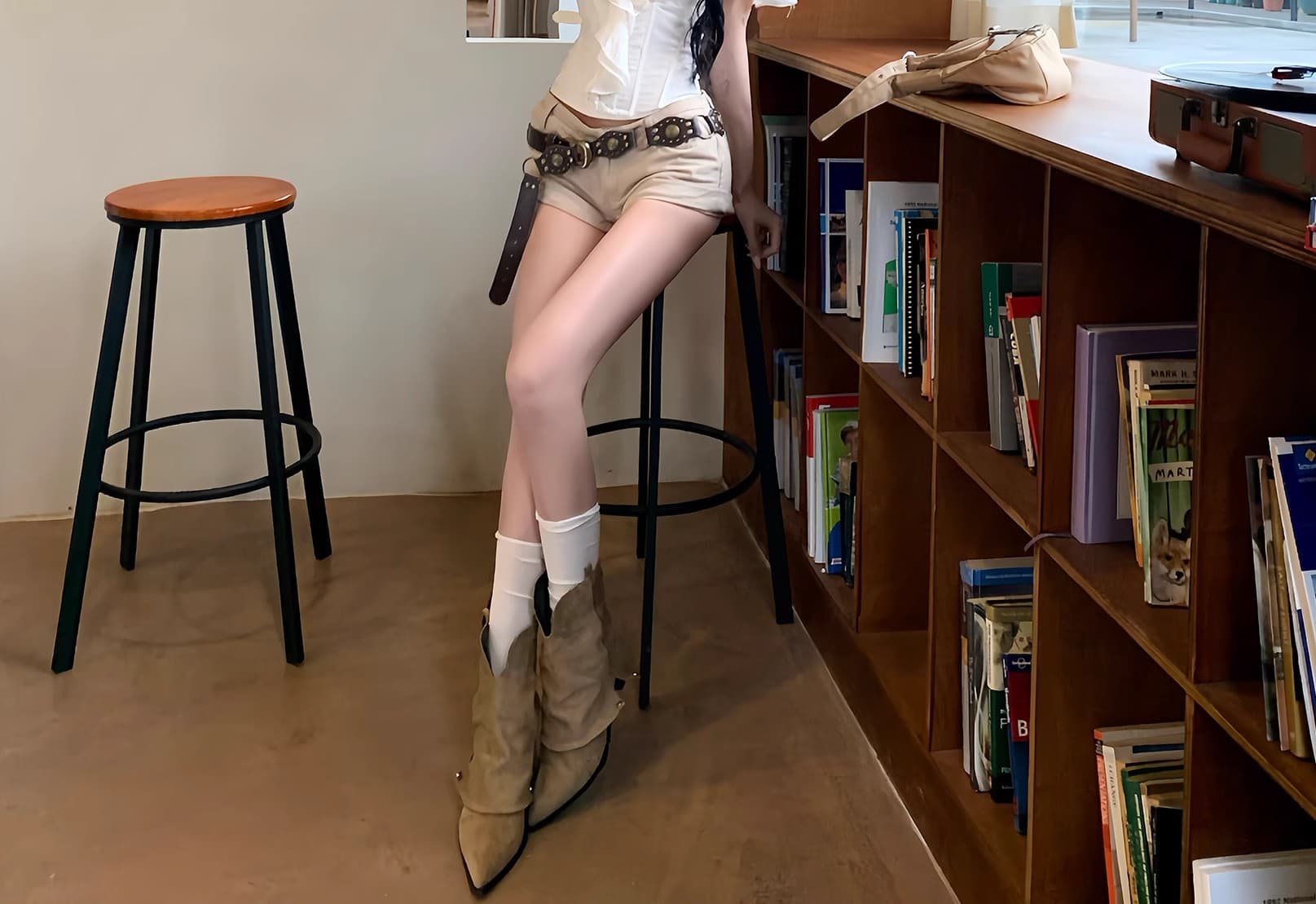 인터넷 그림 핫걸 민소매 튜브탑 맨위 여성 2025 여름 화이트 생선뼈 코르셋 태국 사람 스타일 오프숄더 조끼 상세 이미지 15