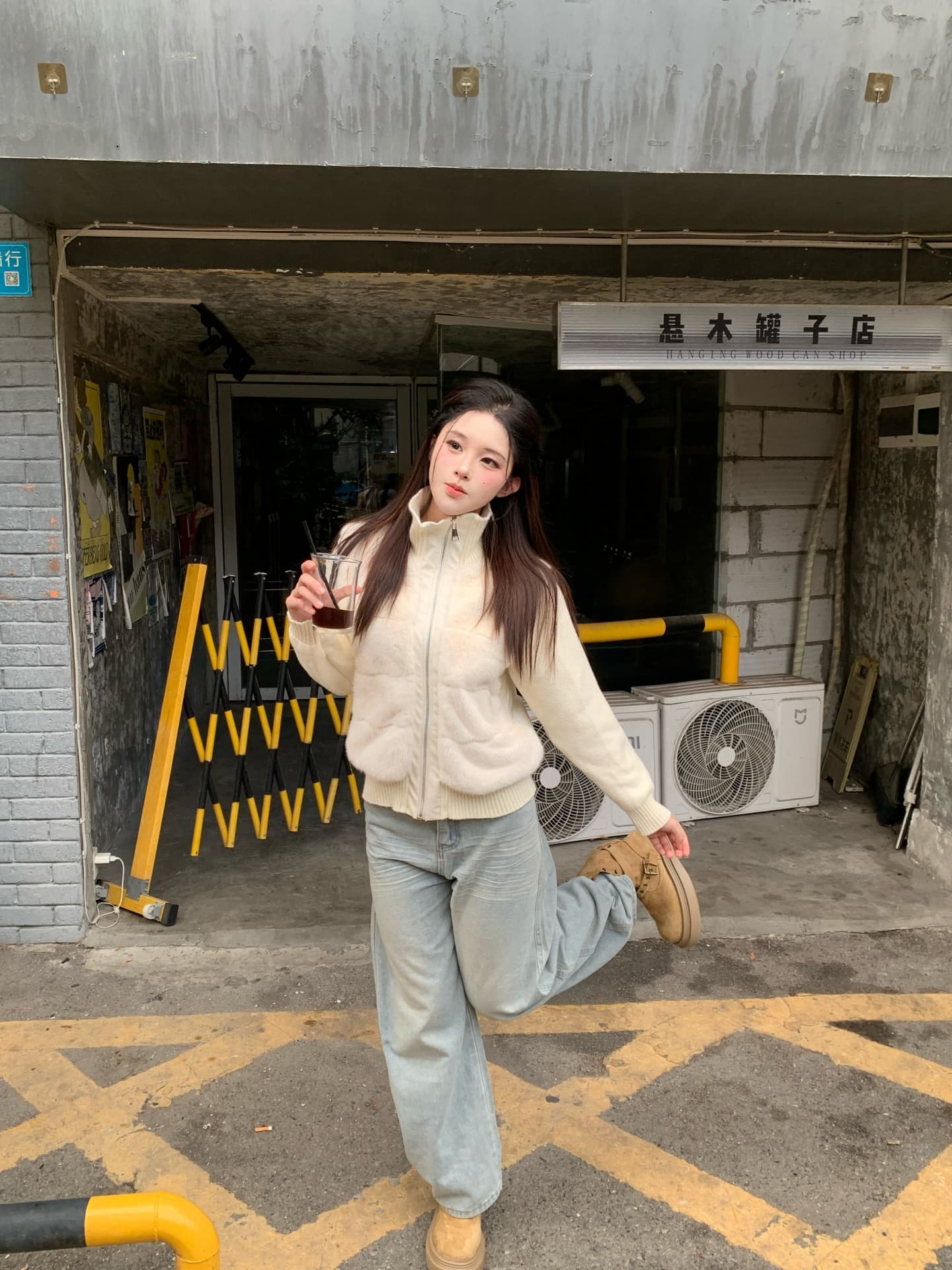 실사 정가 원본 원료 초점 높은 품질 피어 도둑 그림 내기 니트 패치워크 모방 수달 털 면 의류 상세 이미지 4