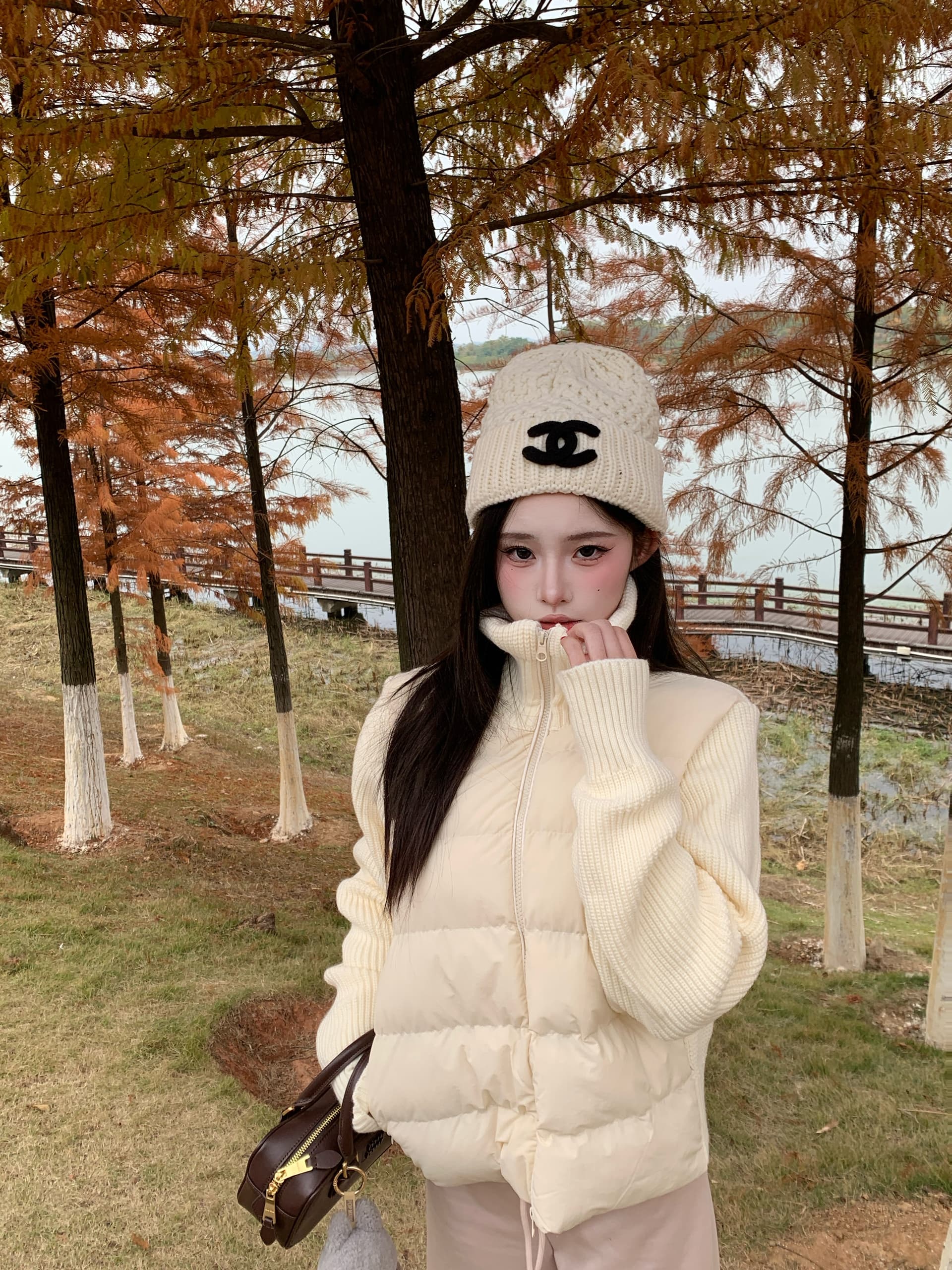 실사 정가 원본 원료 초점 높은 품질 피어 도둑 그림 내기 뒤로 니트 에디션 면 옷 면 의류 재킷 상세 이미지 5