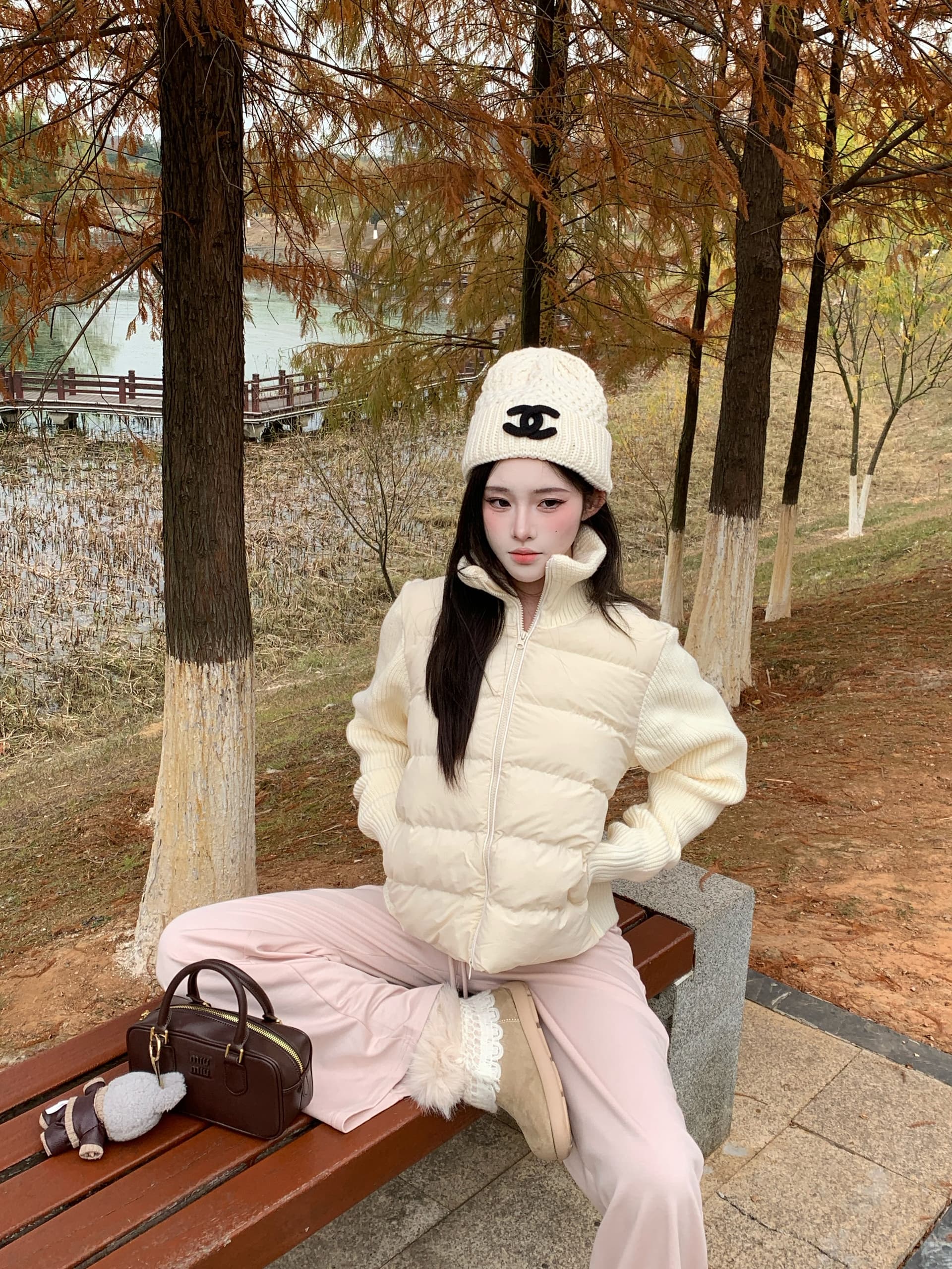 실사 정가 원본 원료 초점 높은 품질 피어 도둑 그림 내기 뒤로 니트 에디션 면 옷 면 의류 재킷 상세 이미지 7