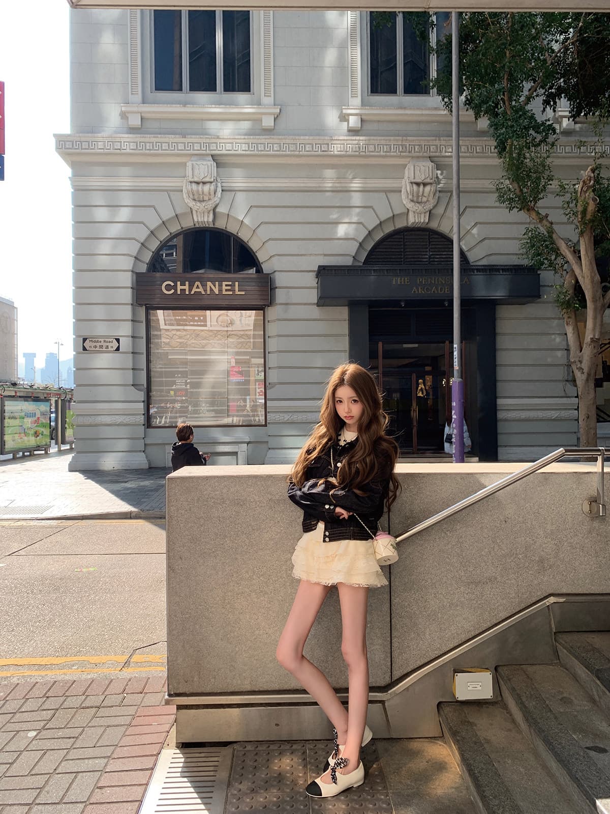 인터넷 그림 개인 소유 소녀 dolly 사설 서비스 시리즈 무거운 작업 나비 매듭 반팔 라운드 넥 스웨터 상세 이미지 26