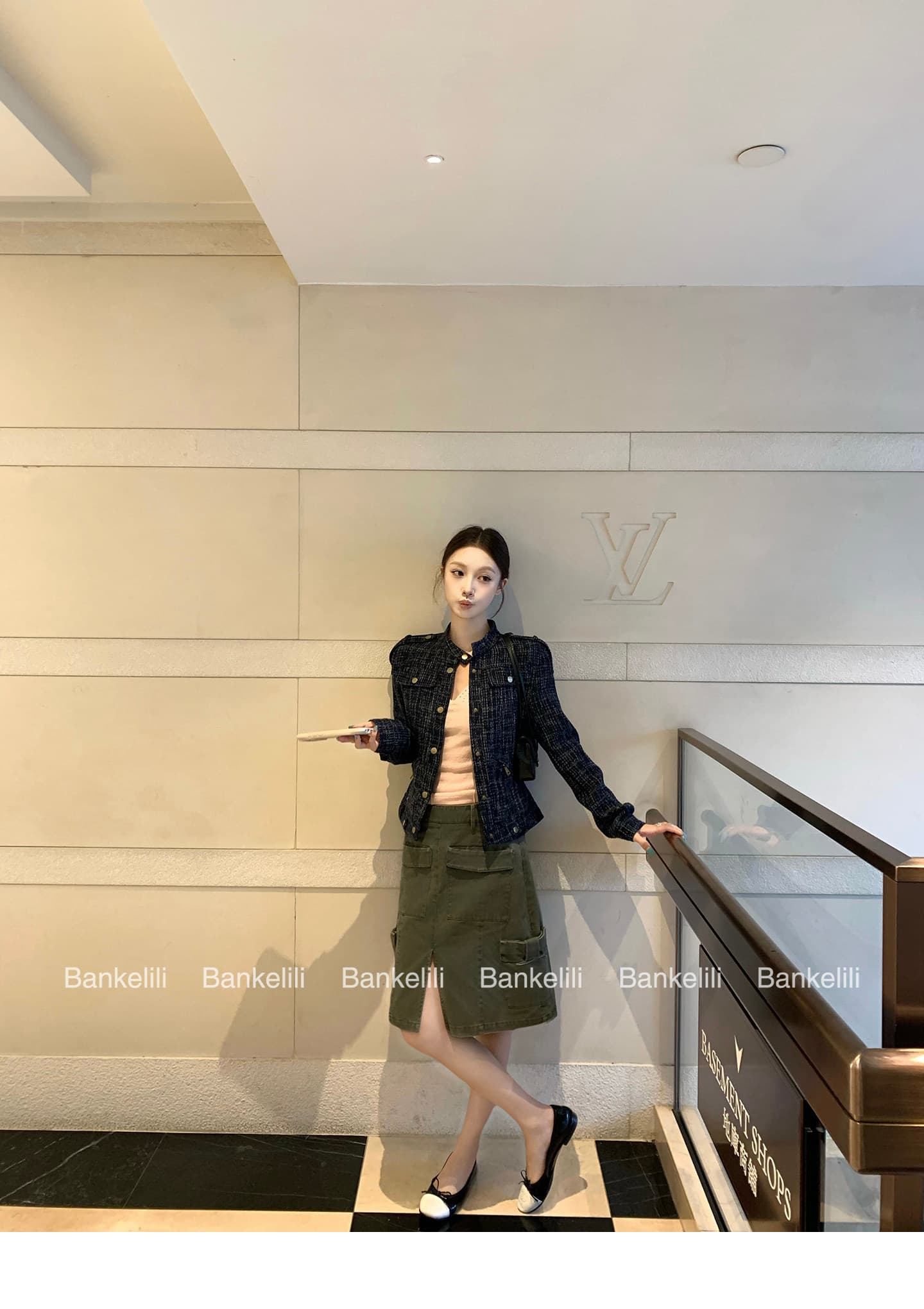 도시 샤오시엔 품격 오래된 돈 쇼트 스타일 작은 샤넬 스타일 재킷 여성 코트 가을 겨울 상세 이미지 9