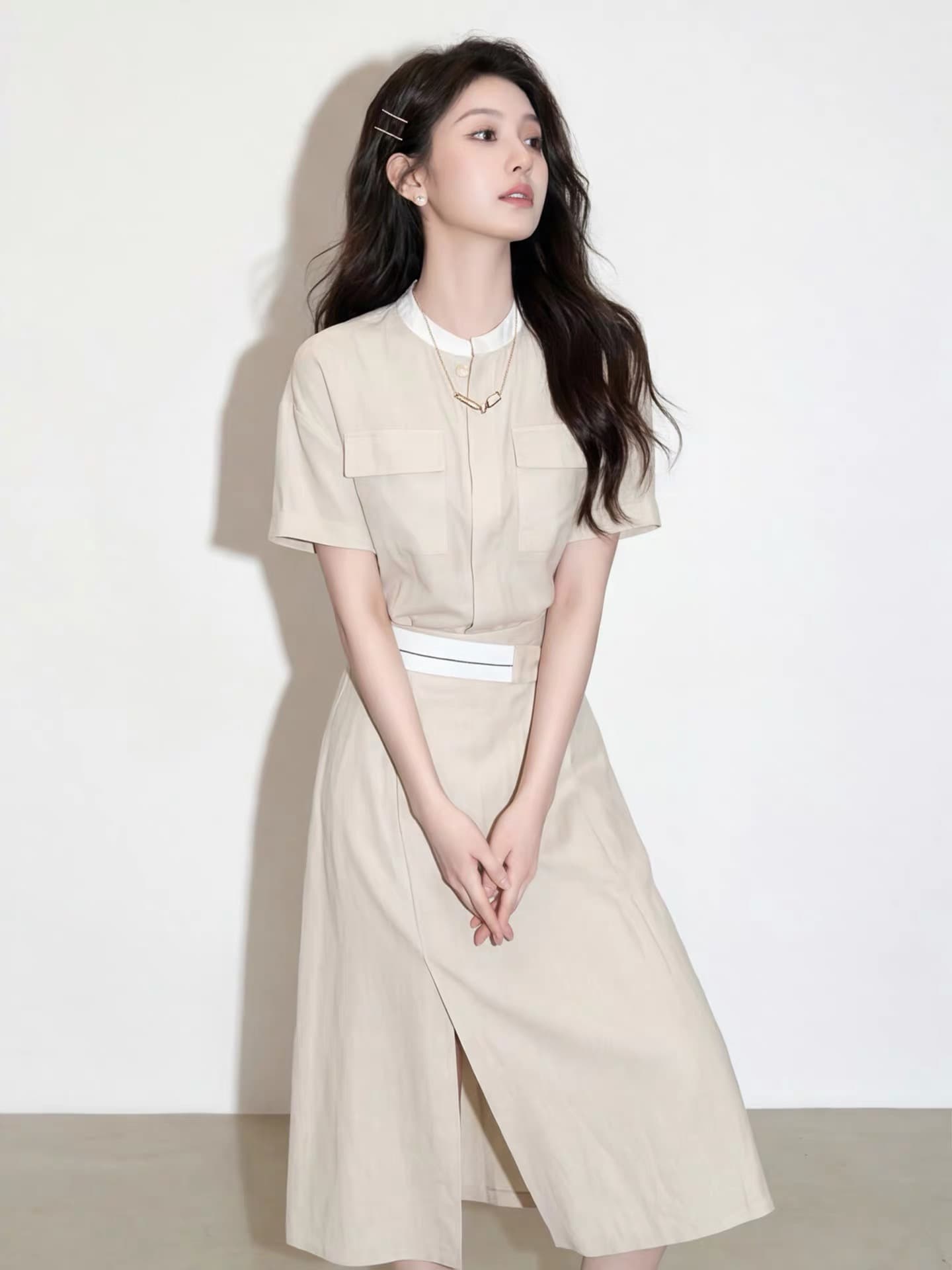 여름 착용 가져 가라. 전체 집합 2026 빛 요리 한 디자인 센스 작은 대중 아니요 명중 섹션 고유 한 아름다운 치마 세트 투피스 세트 상세 이미지 3
