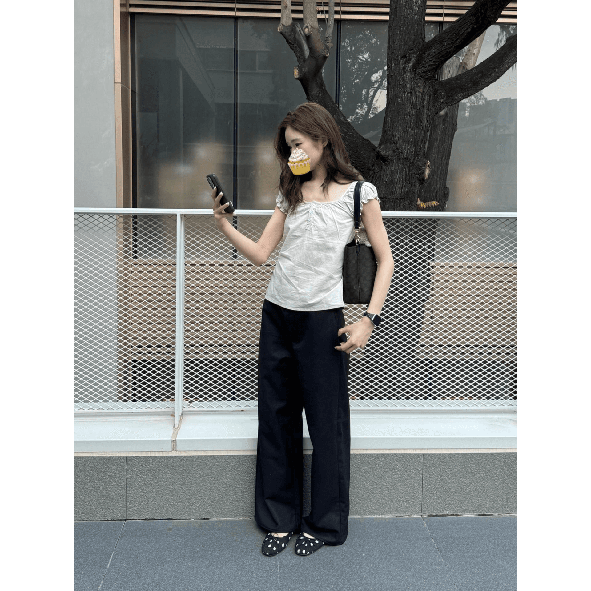 달콤한 꿈 초기 일어나세요. 달콤함 거품 소매 티셔츠 여성 2026 여름 새로운 chic 한 첨부 된 의류 이미지 5
