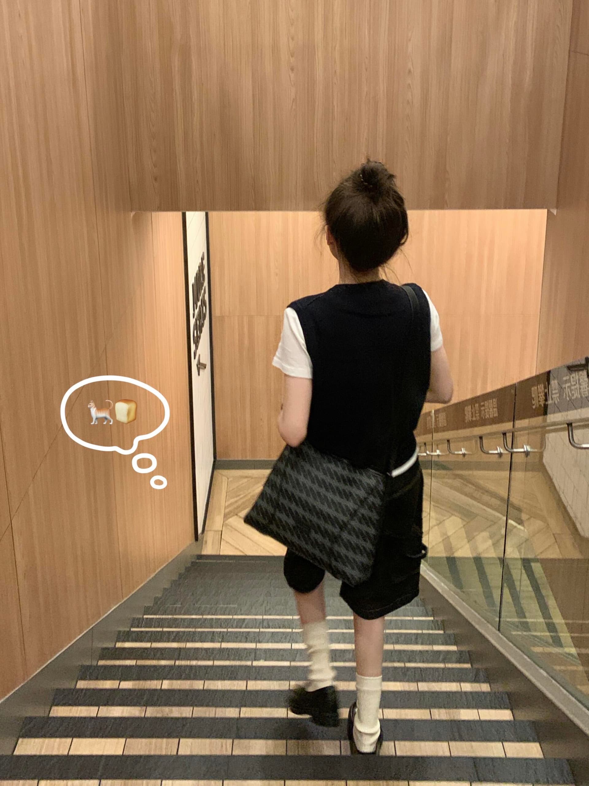 sameold 학원 스타일 링 체크무늬 니트 조끼 여성 민소매 라운드 넥 자카드 다용도 봄 스웨터 스택 착용 조끼 상세 이미지 1