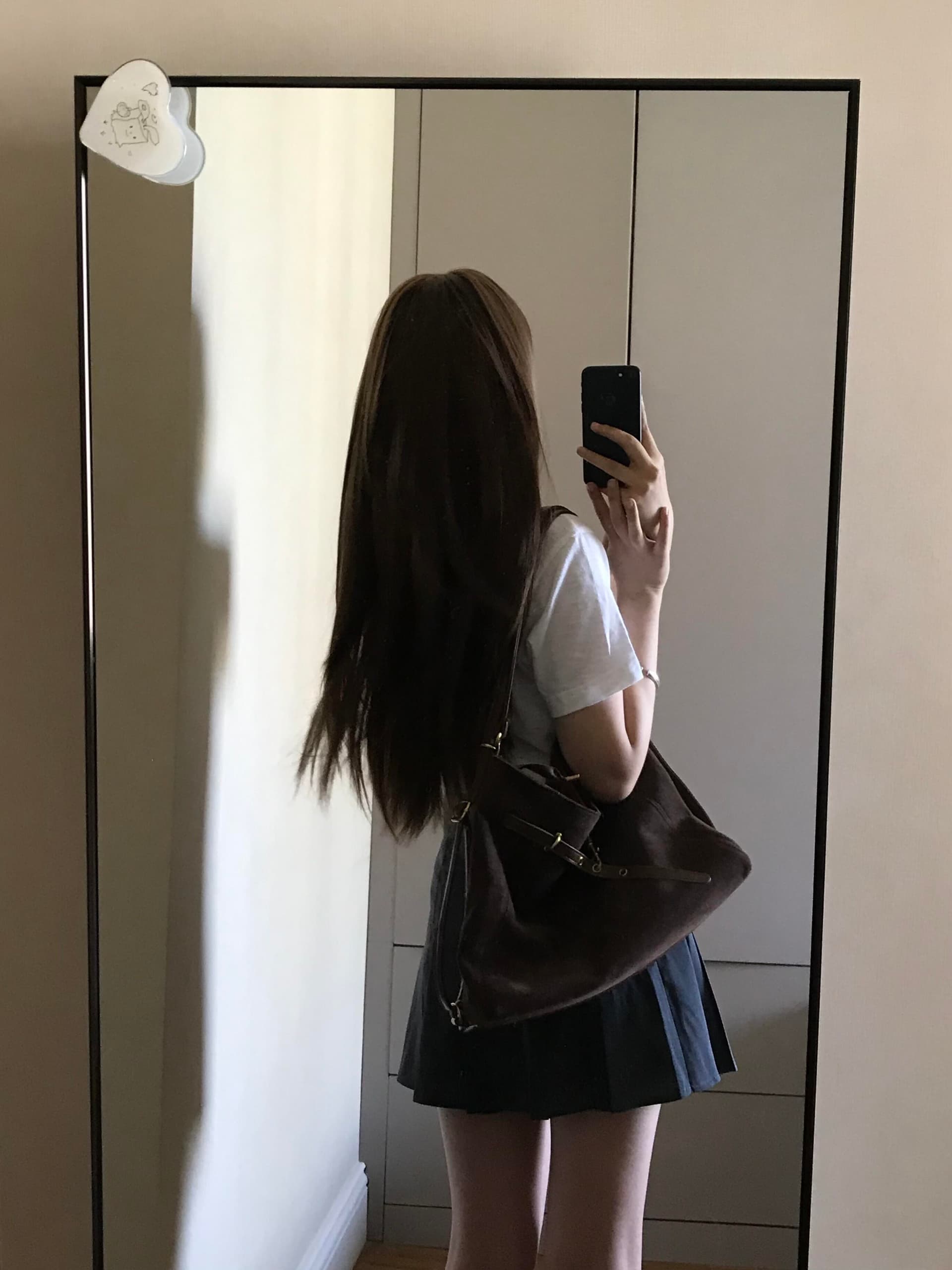 콩 찬 dazzlingbean 작은 곰 패치 자수 화이트 반팔 티셔츠 여성 여름 얇은 스타일 긍정적 인 어깨 티셔츠 맨위 상세 이미지 4