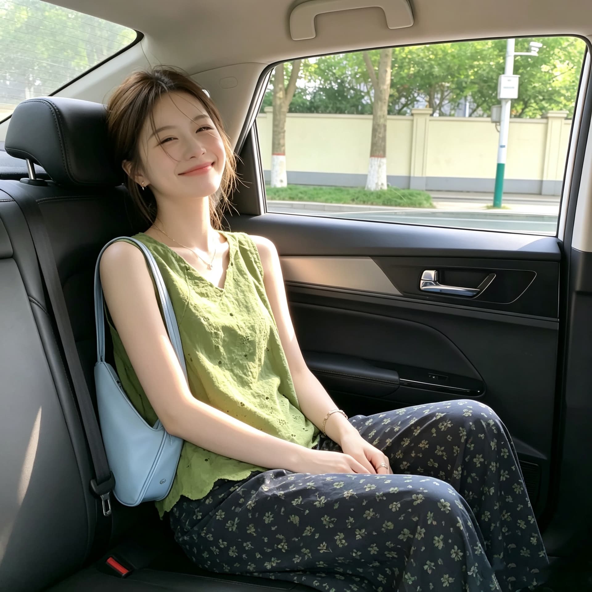 있음 선적 홀로우 아웃 자수 면 린넨 조끼 셔츠 상세 이미지 4