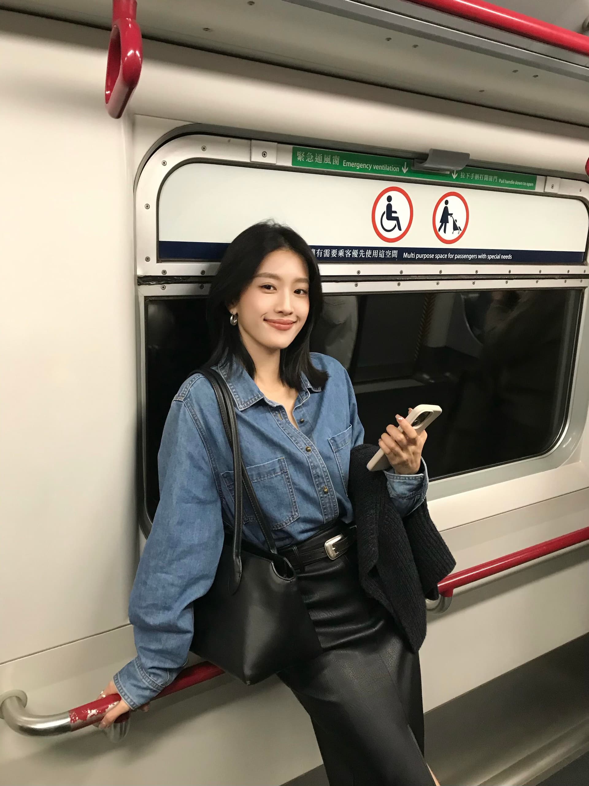 있음 선적 면 100% 질감 데님 여성 셔츠 봄 가을 캐주얼 루즈핏 긴팔 셔츠 재킷 파란색 맨위 상세 이미지 13