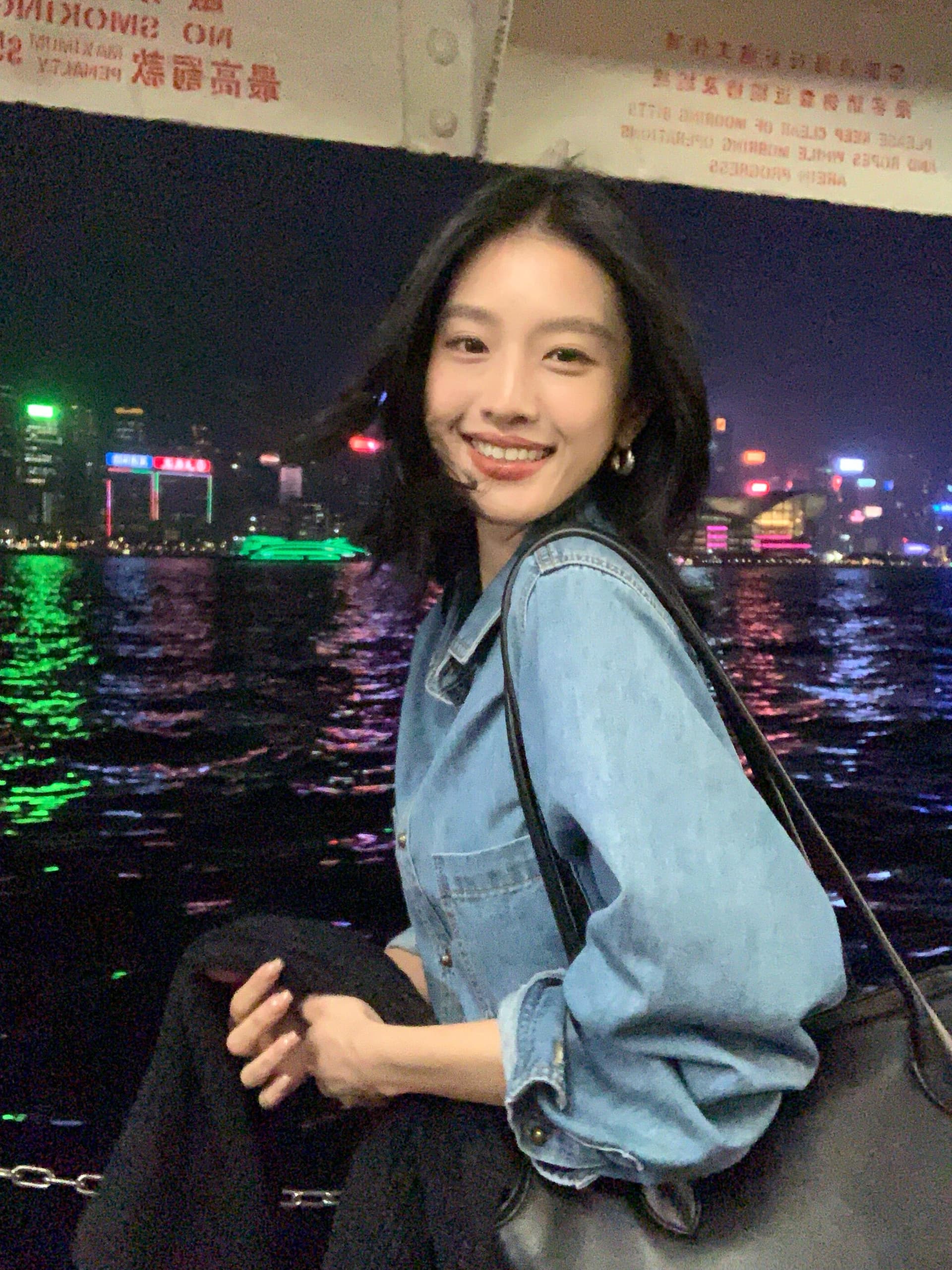 있음 선적 면 100% 질감 데님 여성 셔츠 봄 가을 캐주얼 루즈핏 긴팔 셔츠 재킷 파란색 맨위 상세 이미지 22