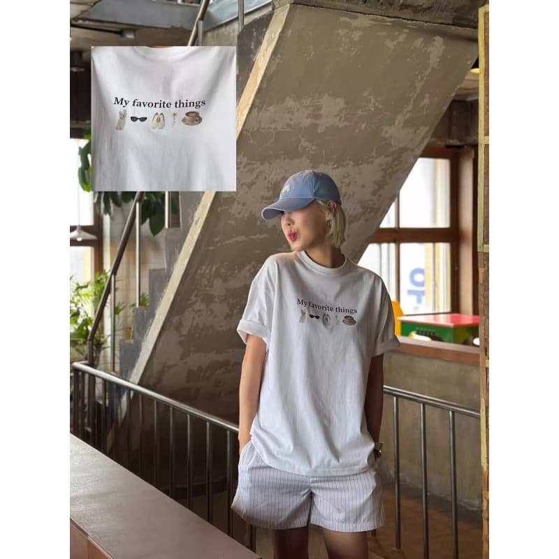 한 부서 새로운 수 있습니다. 달콤한 수 있습니다. 짭짤한 느긋한 바람 루즈핏 디자인 센스 다용도 맨위 상세 이미지 2