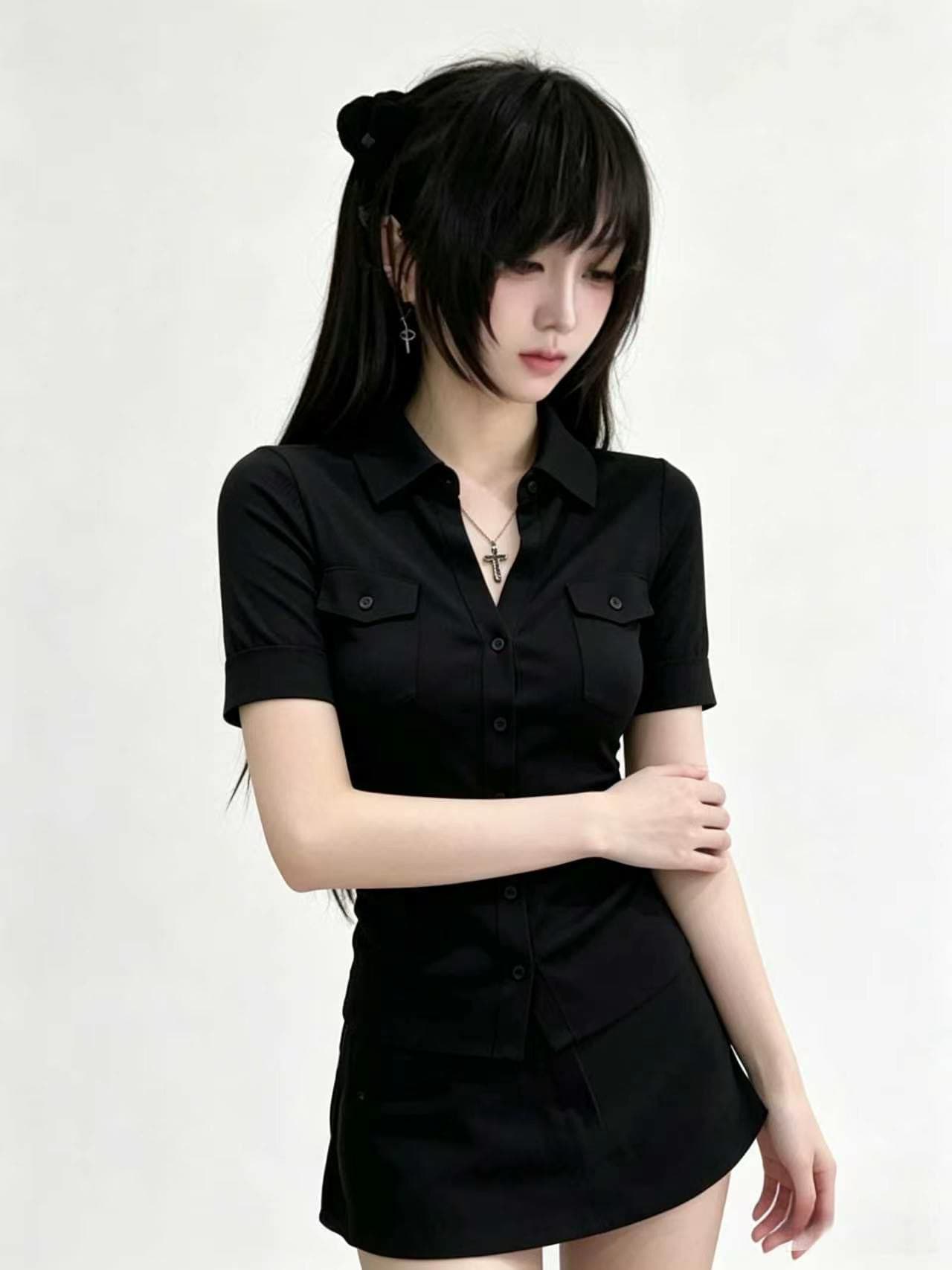 1 1 순면 리브 92 면 8 암모니아 Lun 2 단계 칼라 싱글 칼라 마 열기 펌프 양면 압력 누워 종이 이미지 4