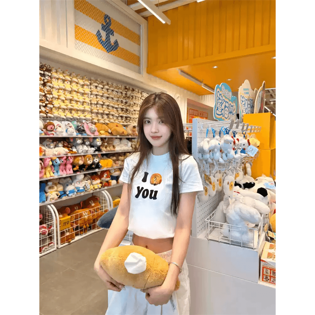 순면 40 220 그램 92 면 8 암모니아 Lun 긍정적 인 어깨 반팔 t 이미지 5
