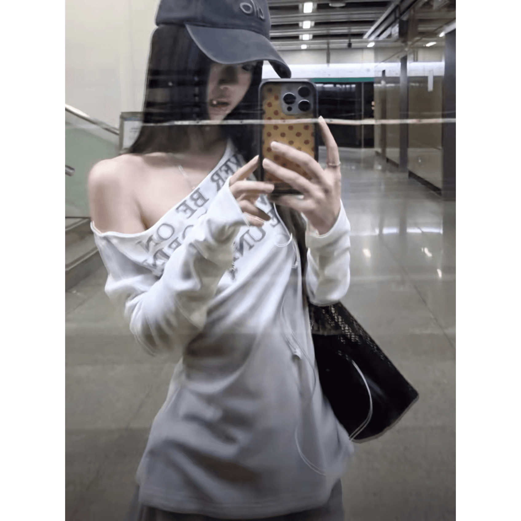 광저우 눈꽃 면 자외선 차단 블라우스 여성 이미지 5
