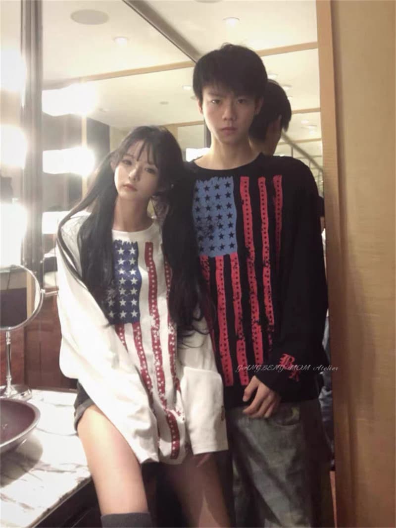 19 지점 220 그램 순면 긴팔 티셔츠 상세 이미지 1