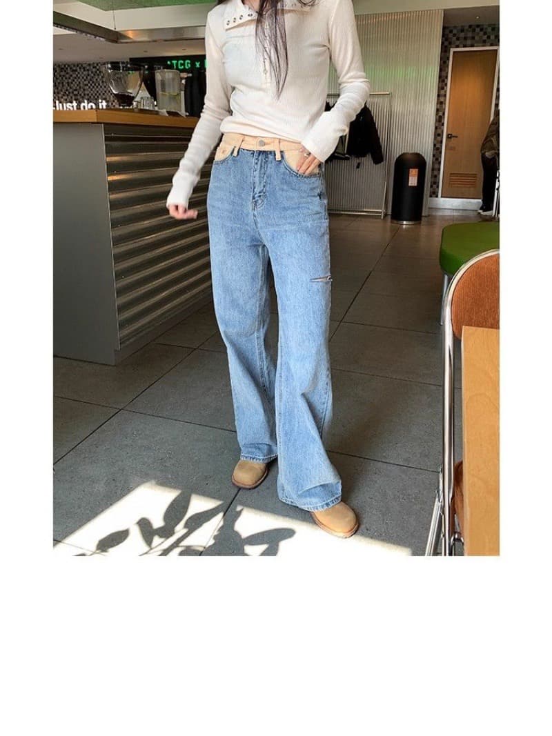 광저우 원본 원단 260 그램 사람들 면 화이트 루즈핏 긍정적 인 어깨 긴팔 티셔츠 여성 가을 상세 이미지 4