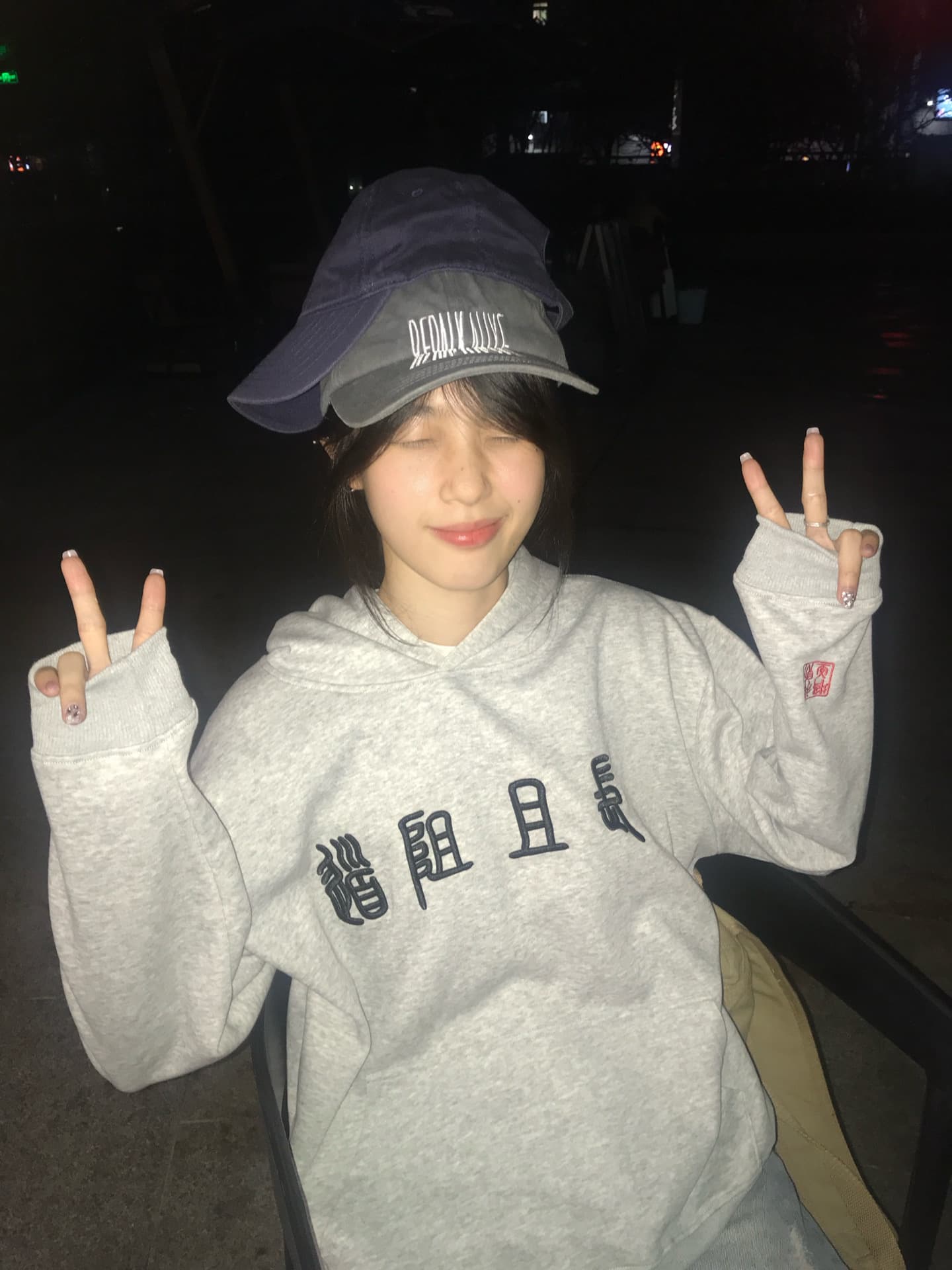 있음 선적 좋은 품질 원본 솜씨 자수 순수한 Mianhua 면 복합 후드 티 스웨터 상세 이미지 1